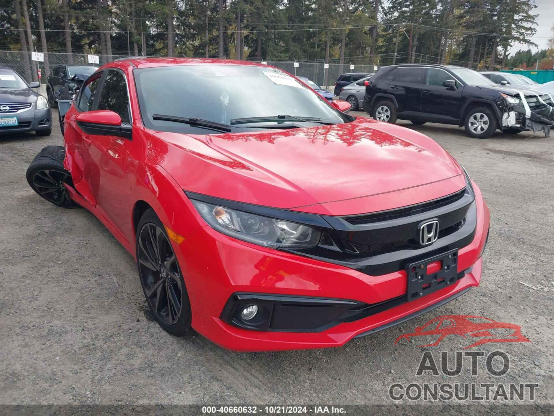HONDA CIVIC 2020 - 2HGFC2F84LH515420