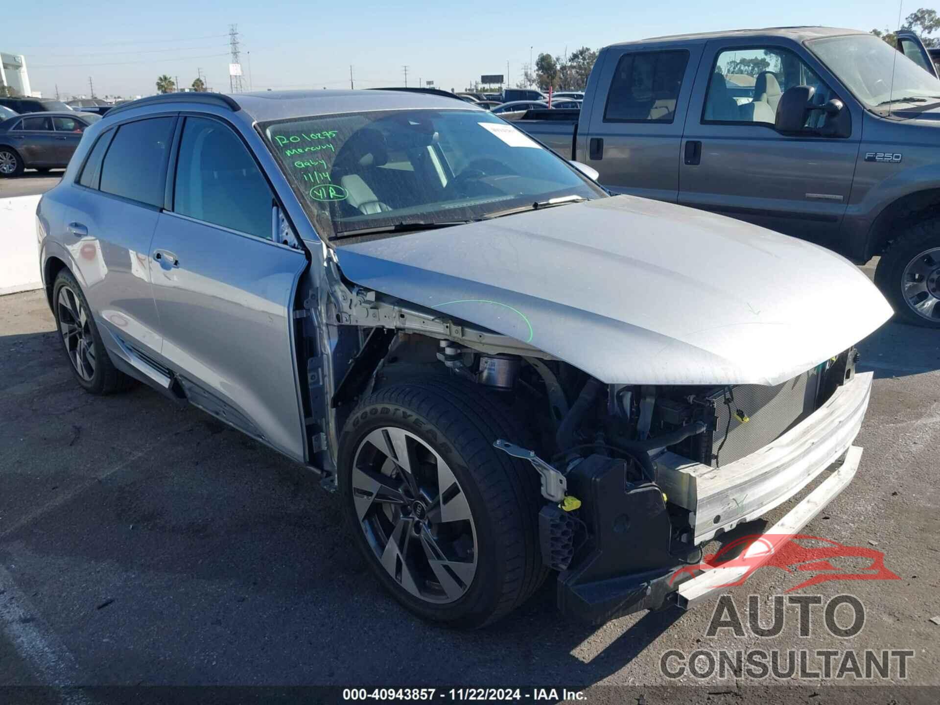 AUDI E-TRON 2022 - WA1AAAGE1NB027352