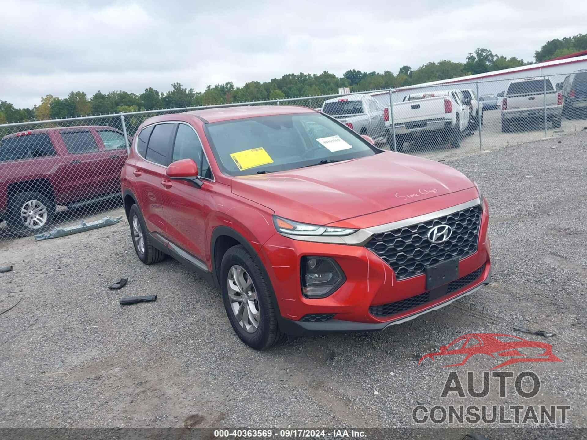 HYUNDAI SANTA FE 2019 - 5NMS23AD0KH123161