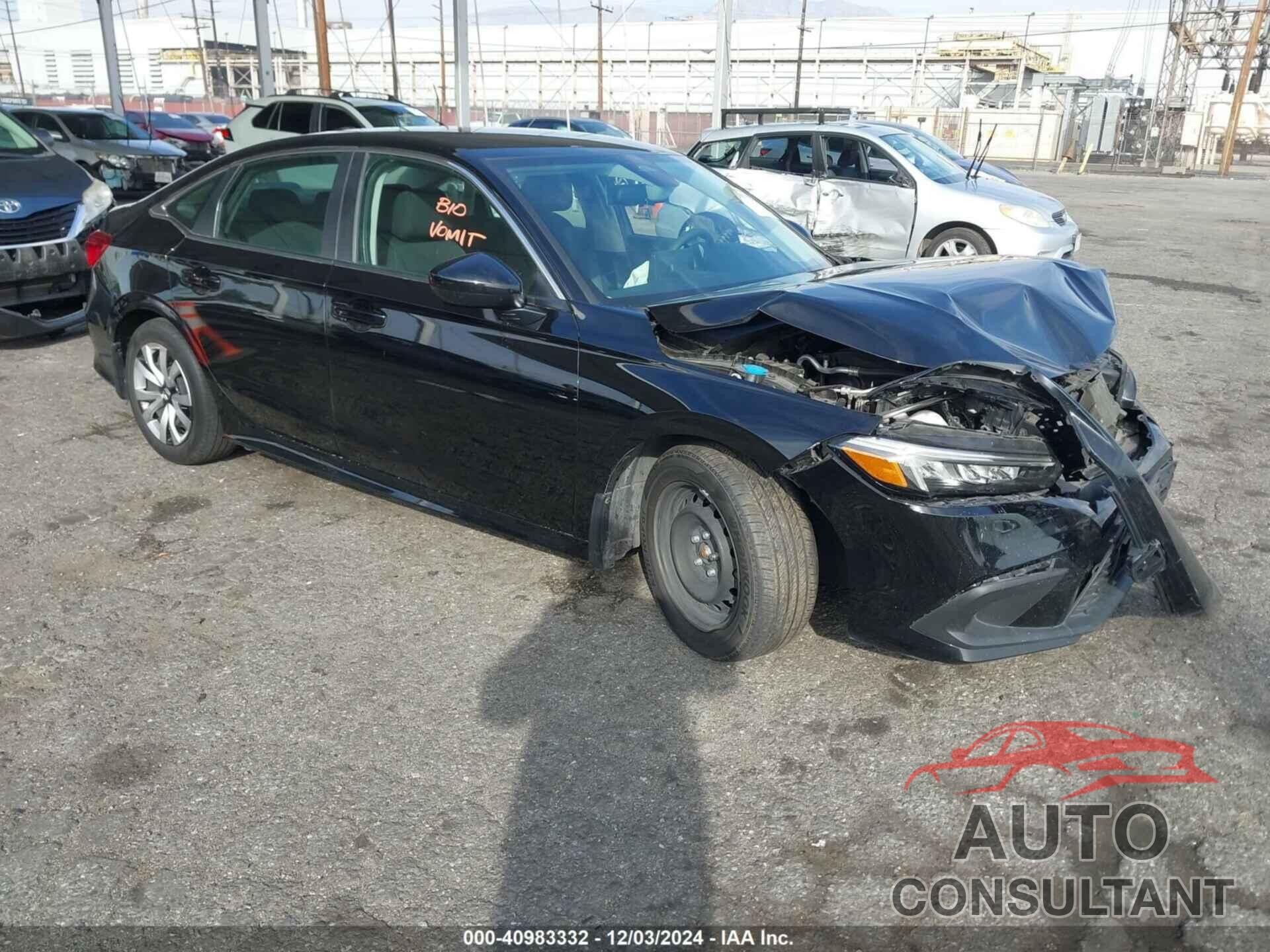 HONDA CIVIC 2022 - 2HGFE2F21NH546620