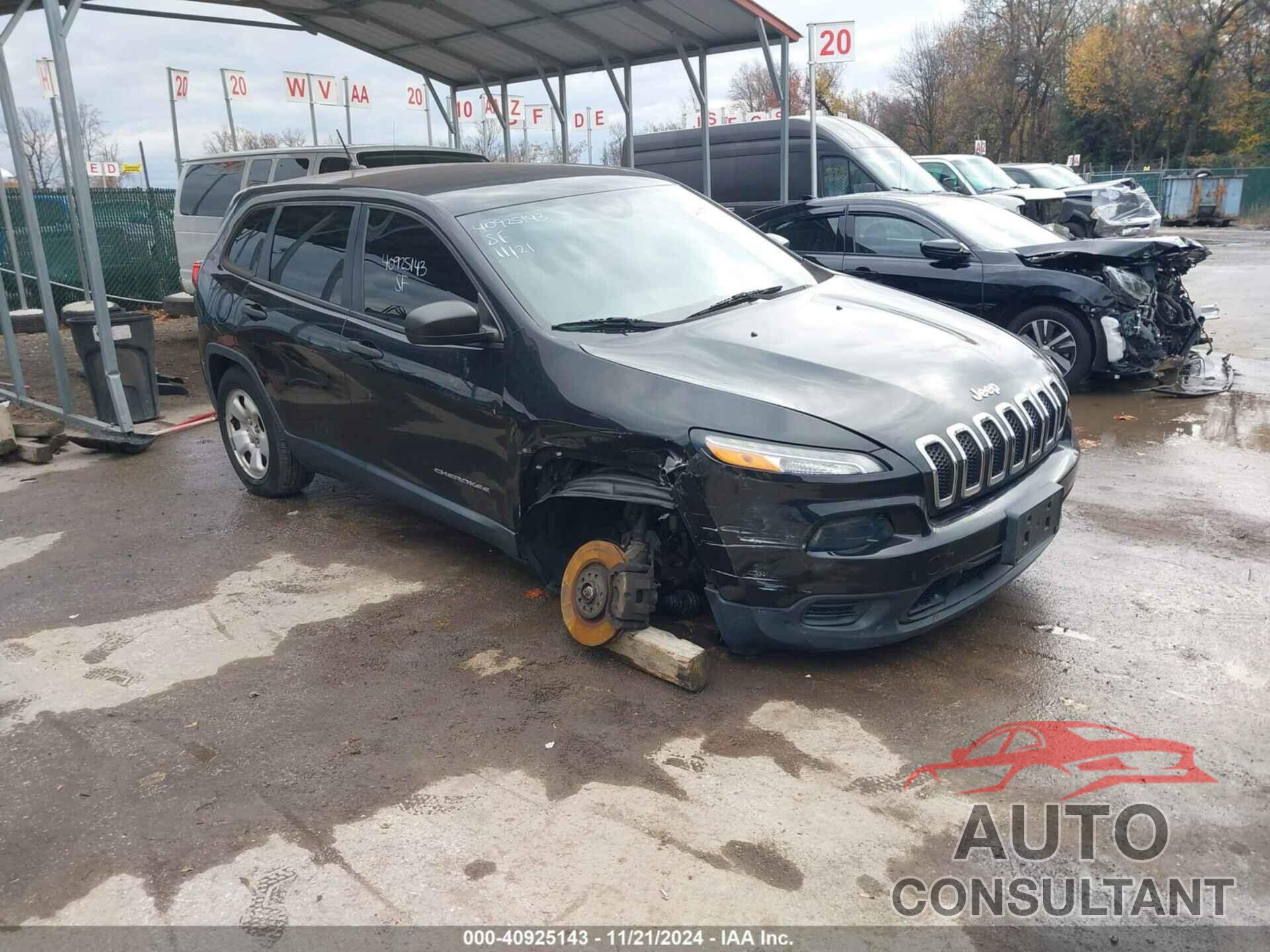 JEEP CHEROKEE 2014 - 1C4PJLAB9EW319186