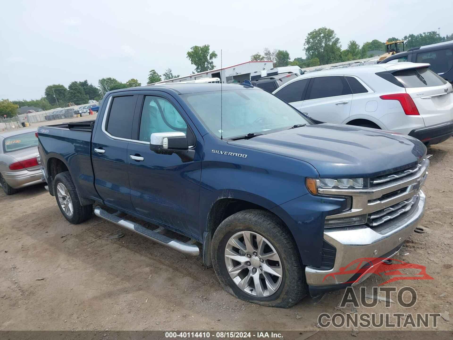 CHEVROLET SILVERADO 1500 2019 - 1GCRYGED0KZ262393