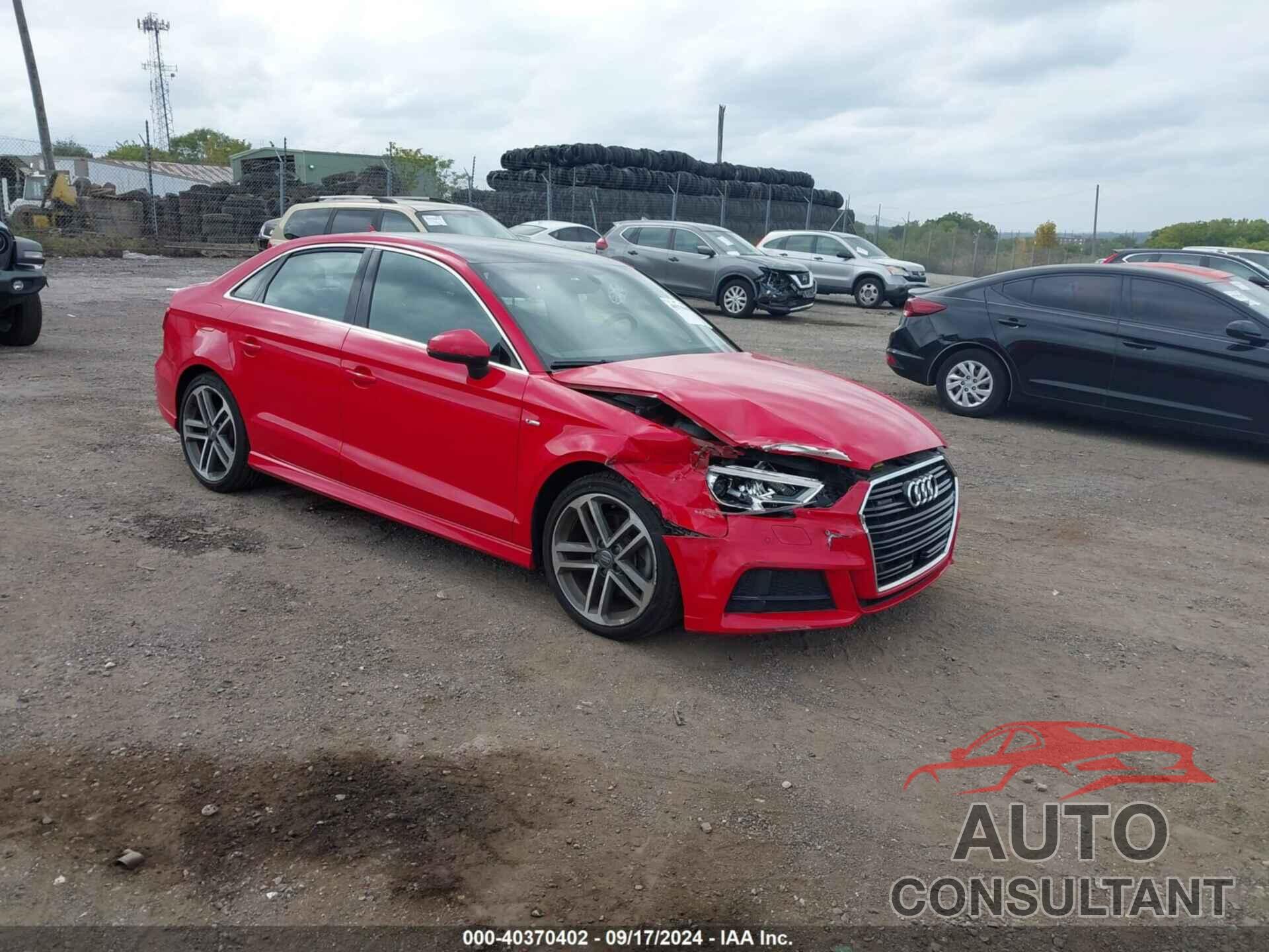 AUDI A3 2018 - WAUJ8GFF9J1038076