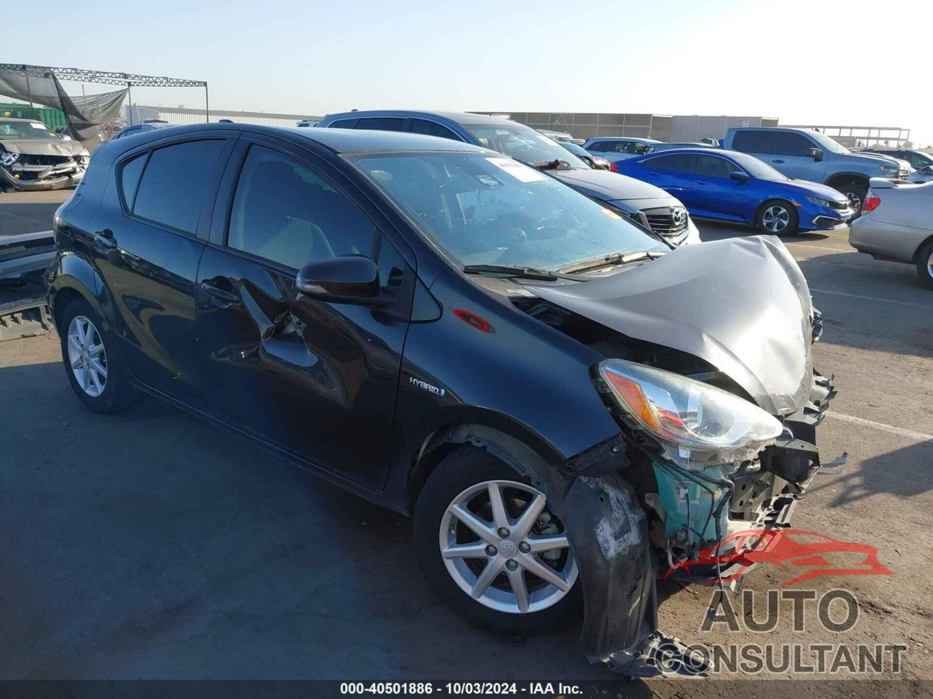 TOYOTA PRIUS C 2016 - JTDKDTB37G1124390