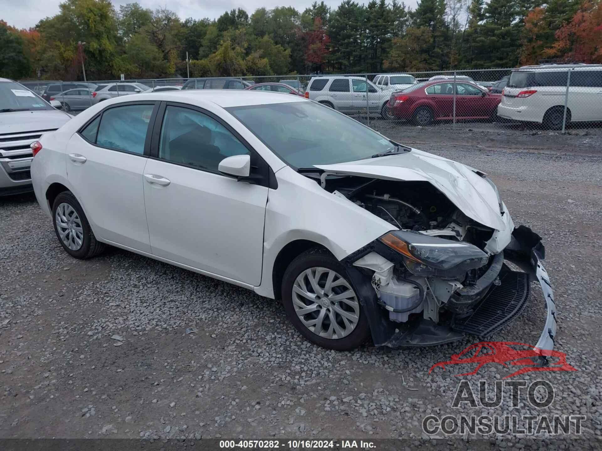 TOYOTA COROLLA 2019 - 5YFBURHE2KP903020