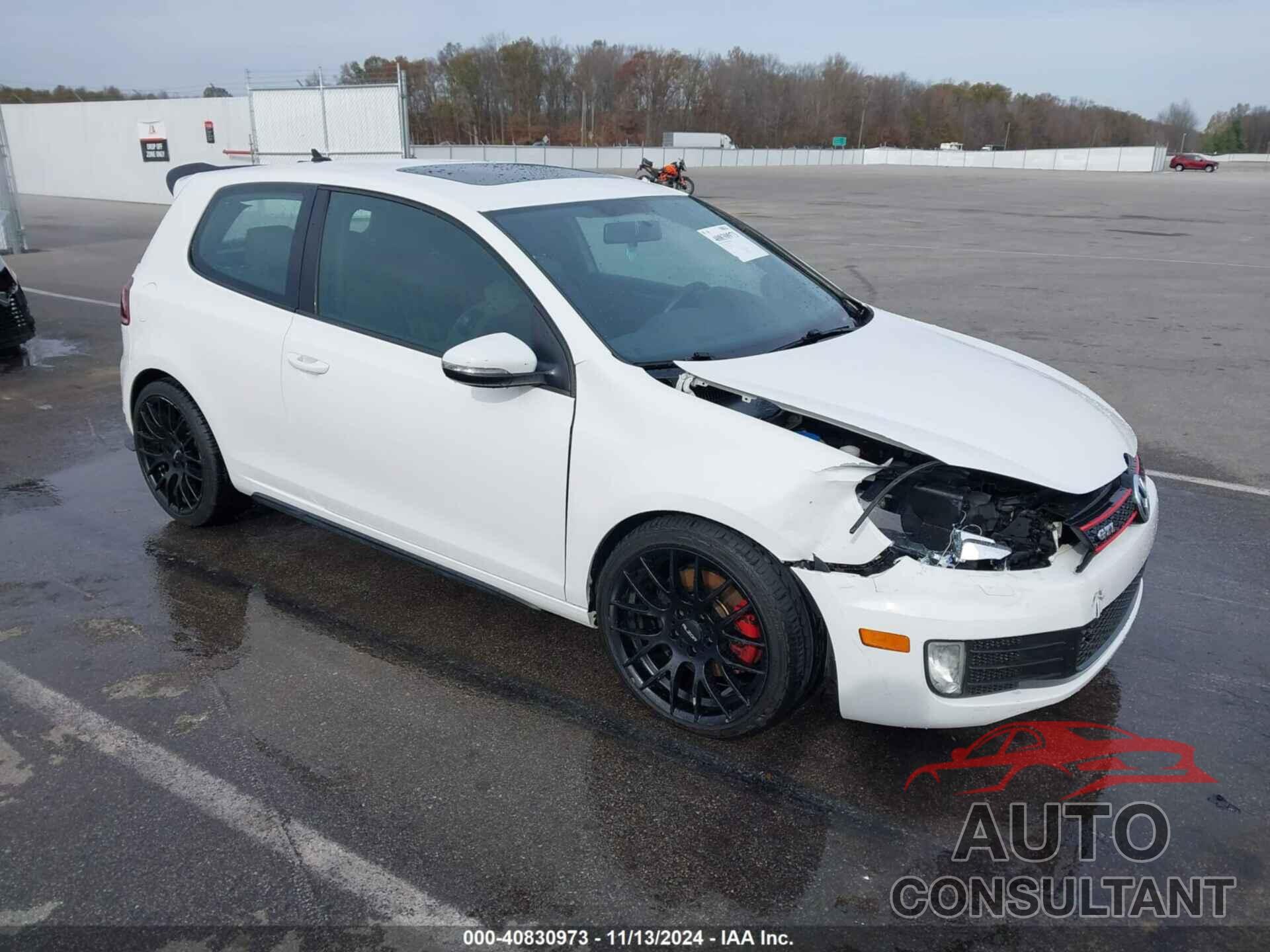 VOLKSWAGEN GTI 2012 - WVWFV7AJ6CW193607