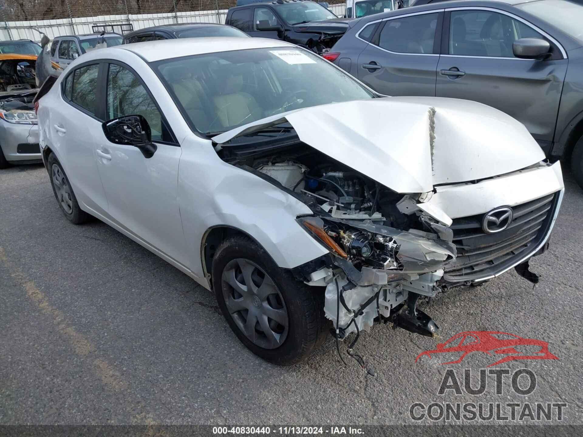 MAZDA MAZDA3 2014 - JM1BM1U70E1130355