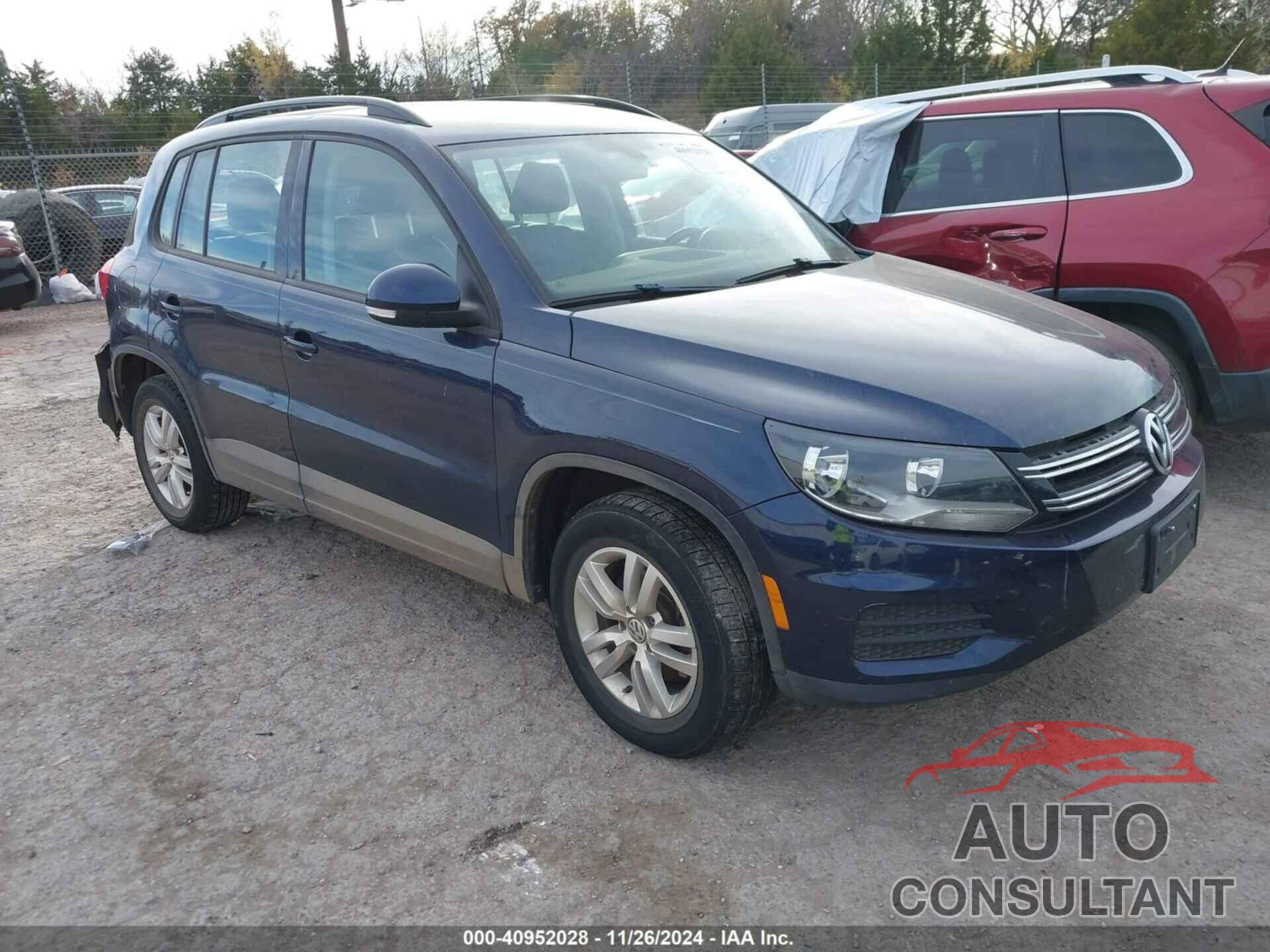 VOLKSWAGEN TIGUAN 2016 - WVGAV7AX3GW606423