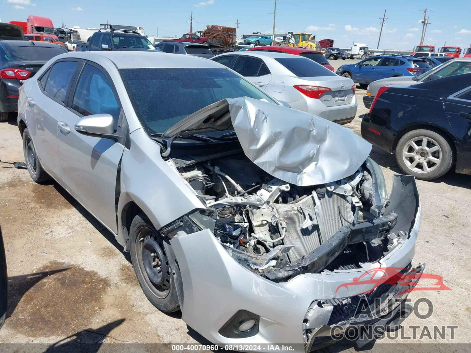 TOYOTA COROLLA 2016 - 5YFBURHE2GP478857