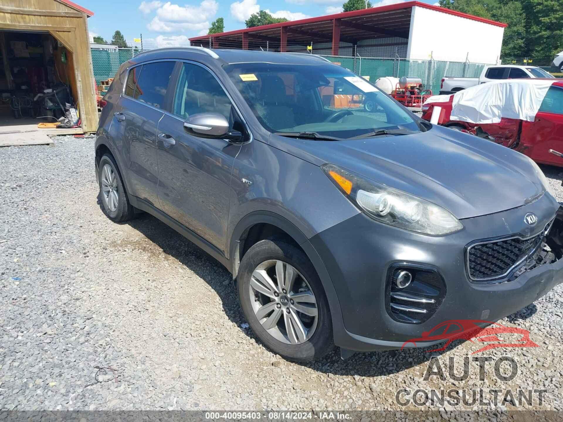 KIA SPORTAGE 2018 - KNDPMCAC3J7303375