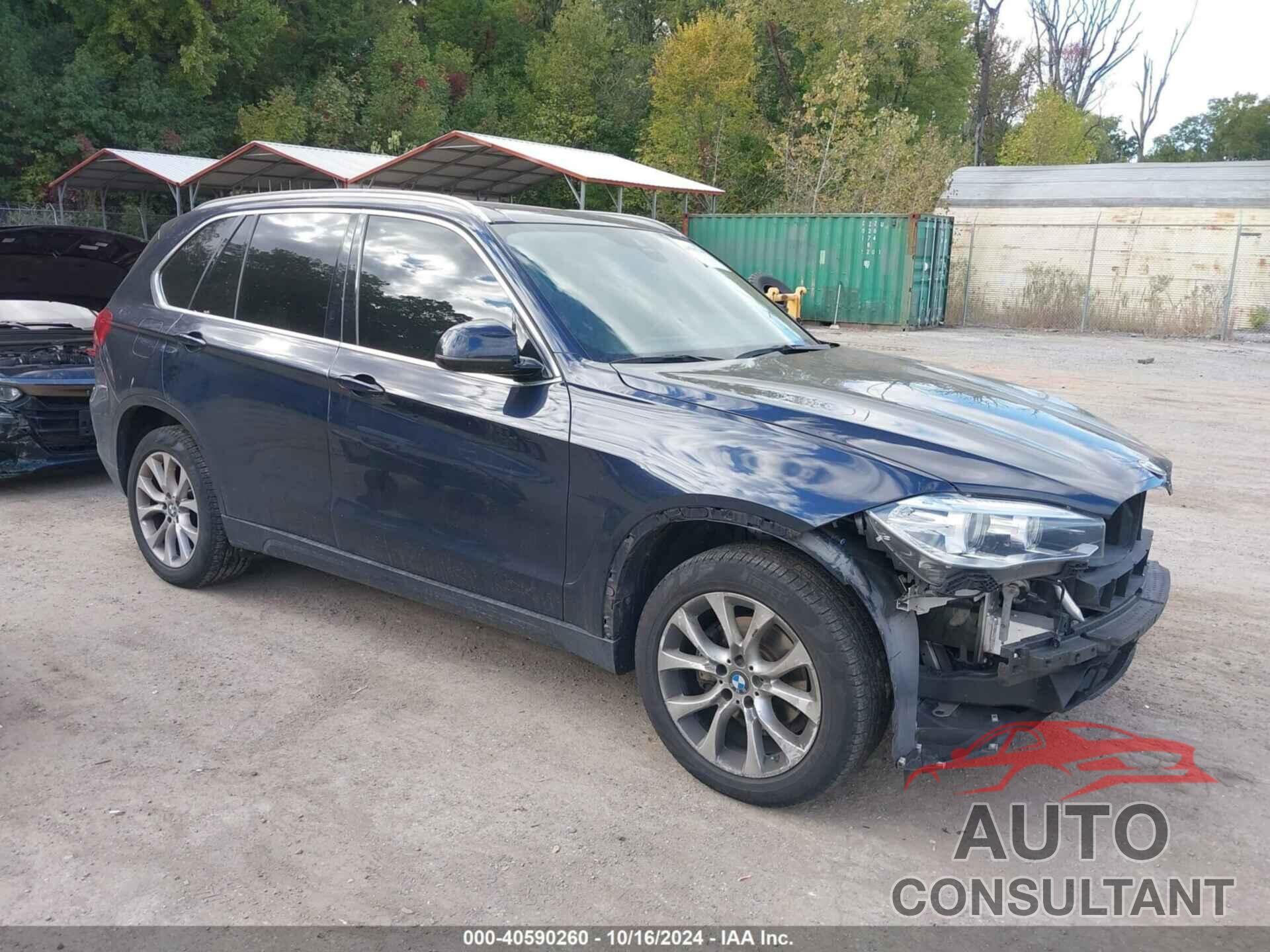 BMW X5 2015 - 5UXKR0C51F0K63658