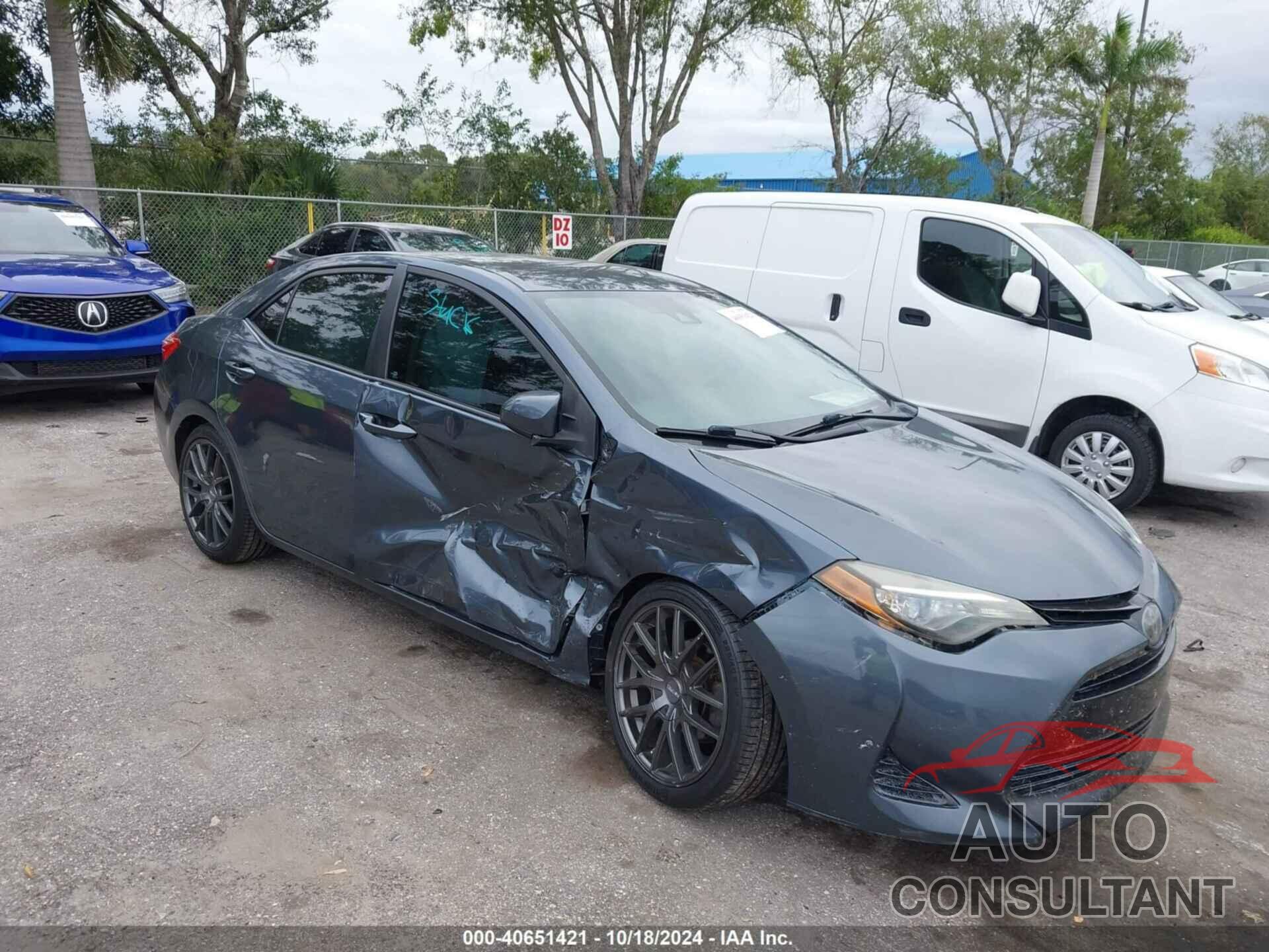 TOYOTA COROLLA 2018 - 2T1BURHE4JC981085