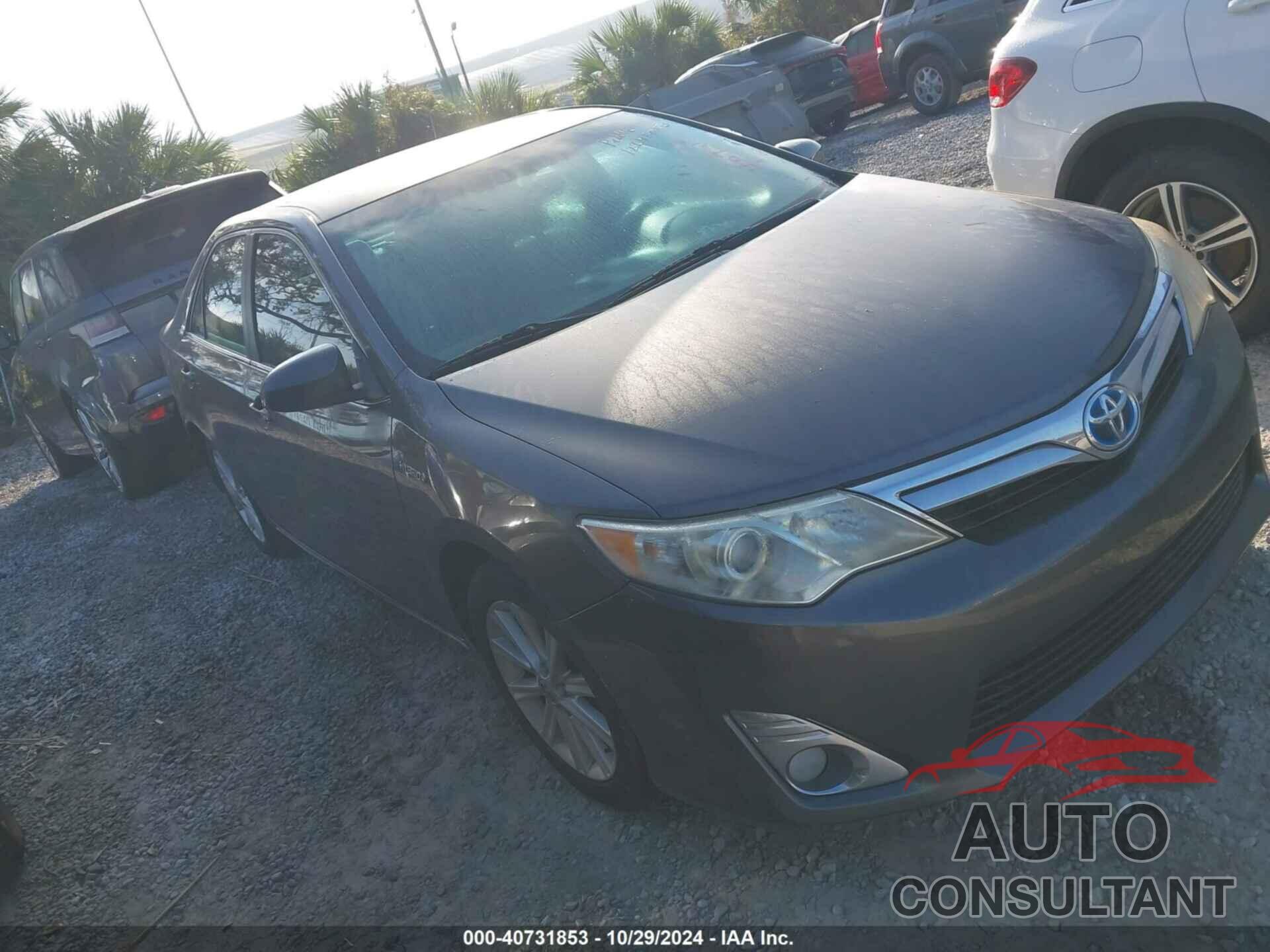 TOYOTA CAMRY HYBRID 2014 - 4T1BD1FK5EU125387