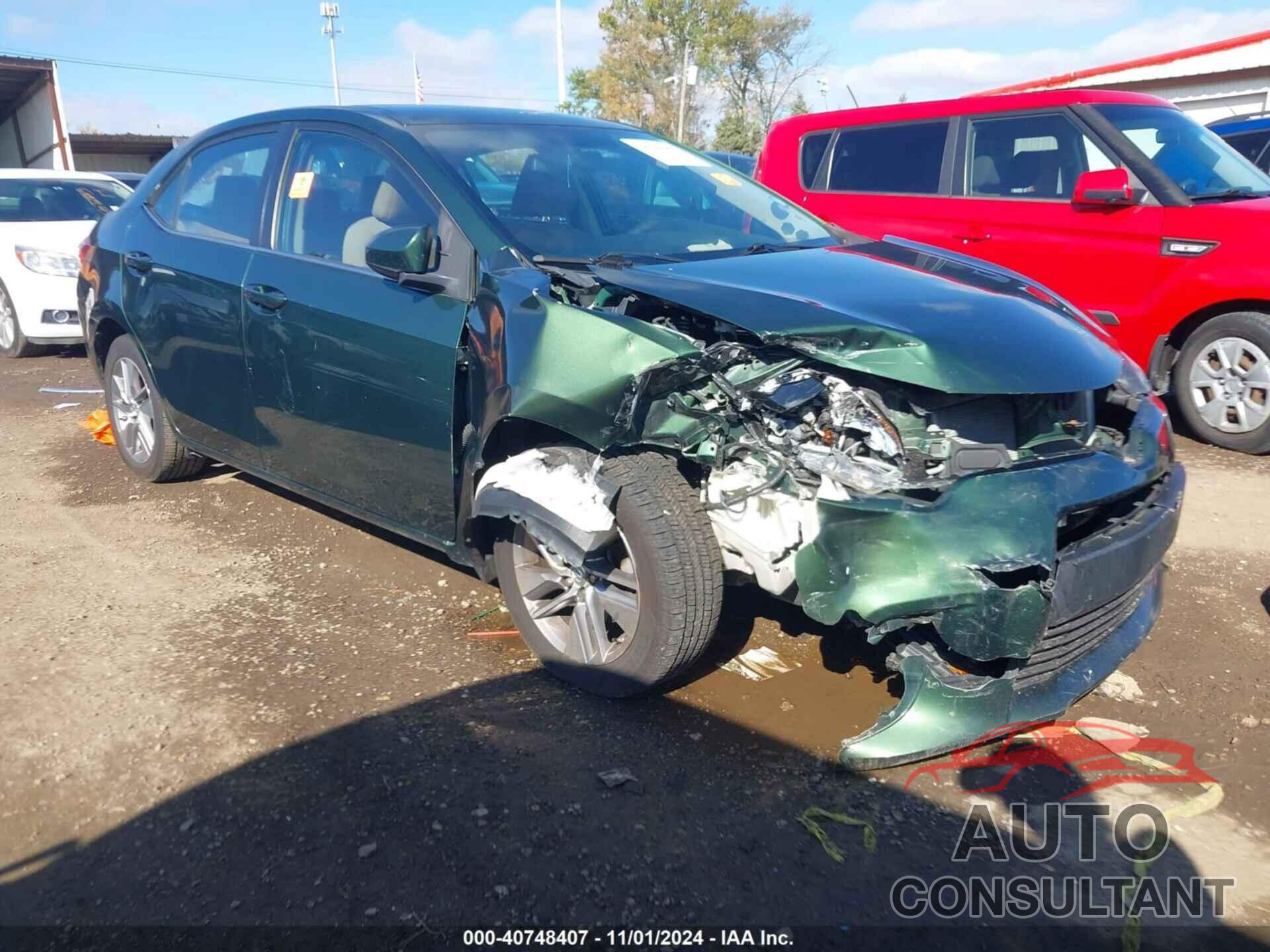 TOYOTA COROLLA 2014 - 2T1BPRHEXEC031049