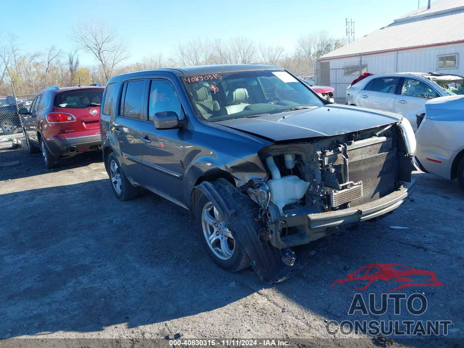 HONDA PILOT 2012 - 5FNYF4H67CB068805