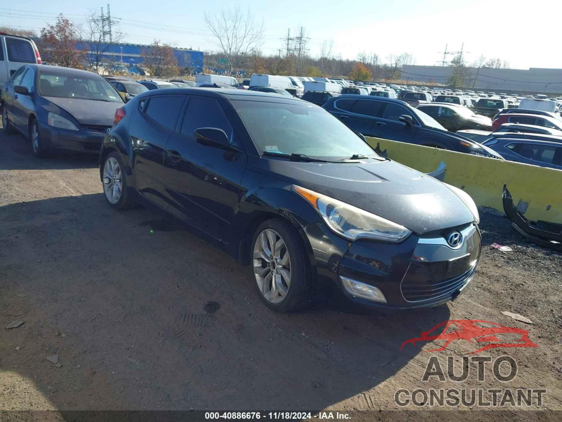 HYUNDAI VELOSTER 2012 - KMHTC6AD4CU023377