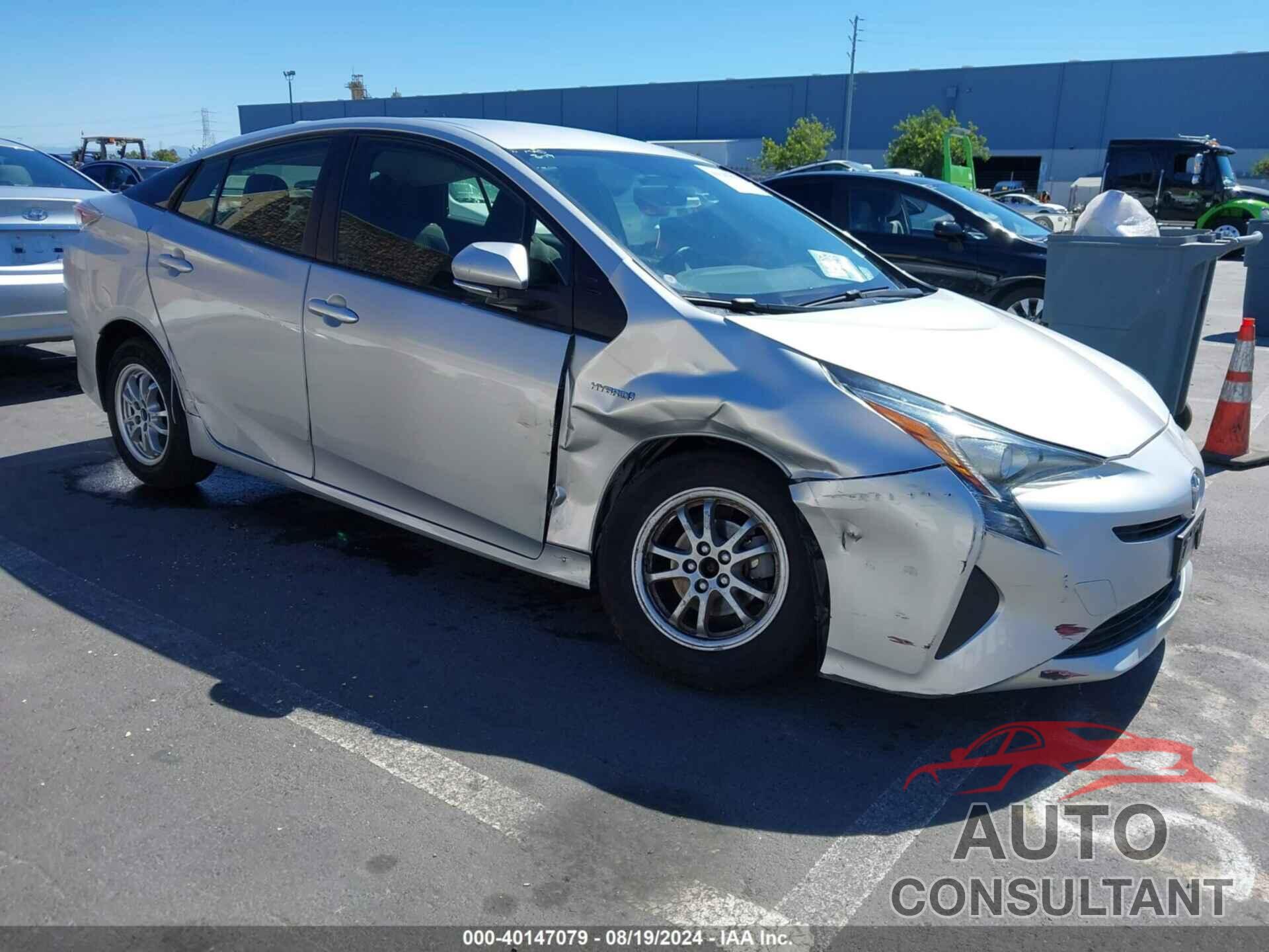 TOYOTA PRIUS 2016 - JTDKBRFU9G3016353