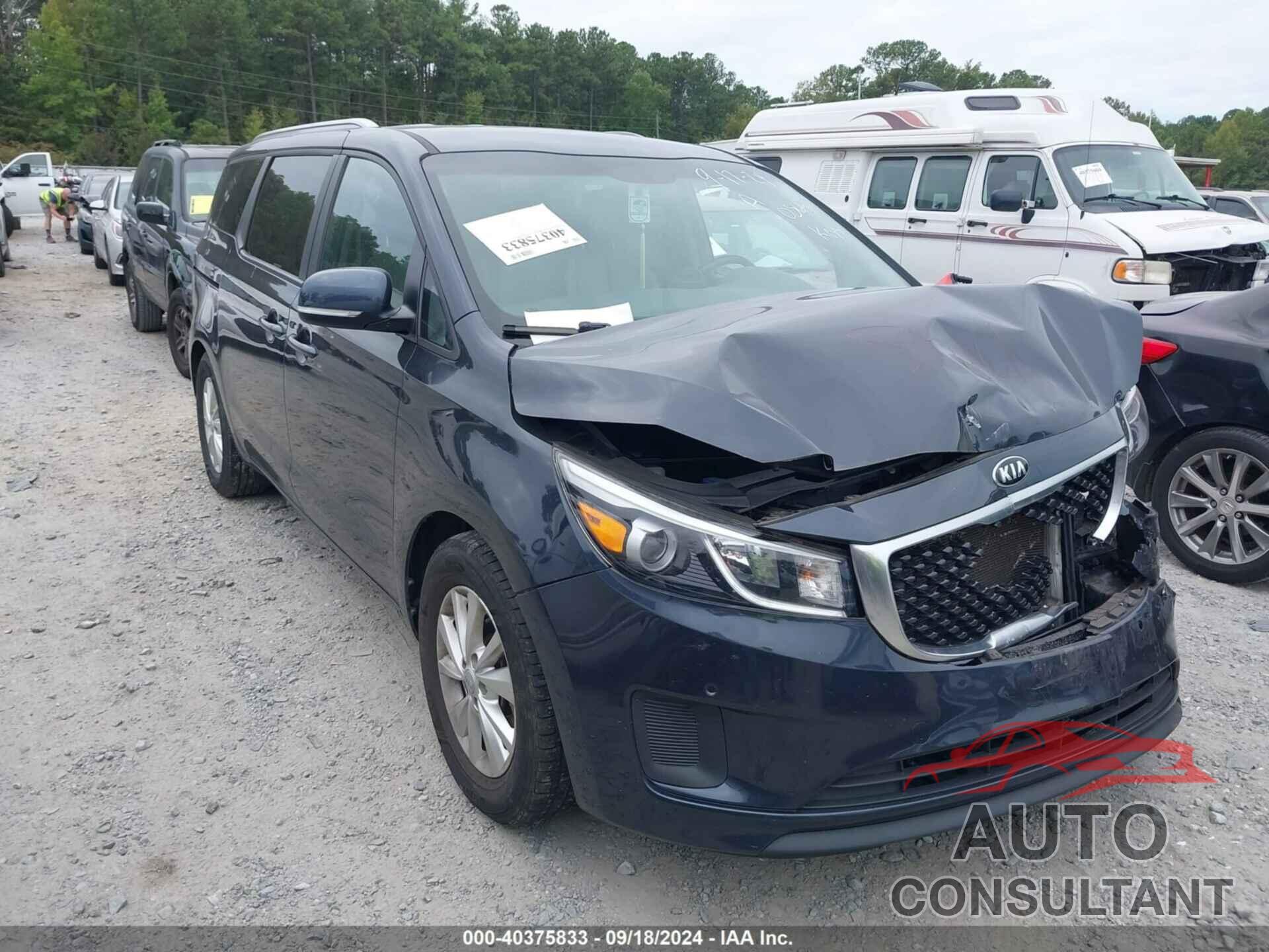 KIA SEDONA 2017 - KNDMB5C18H6240564