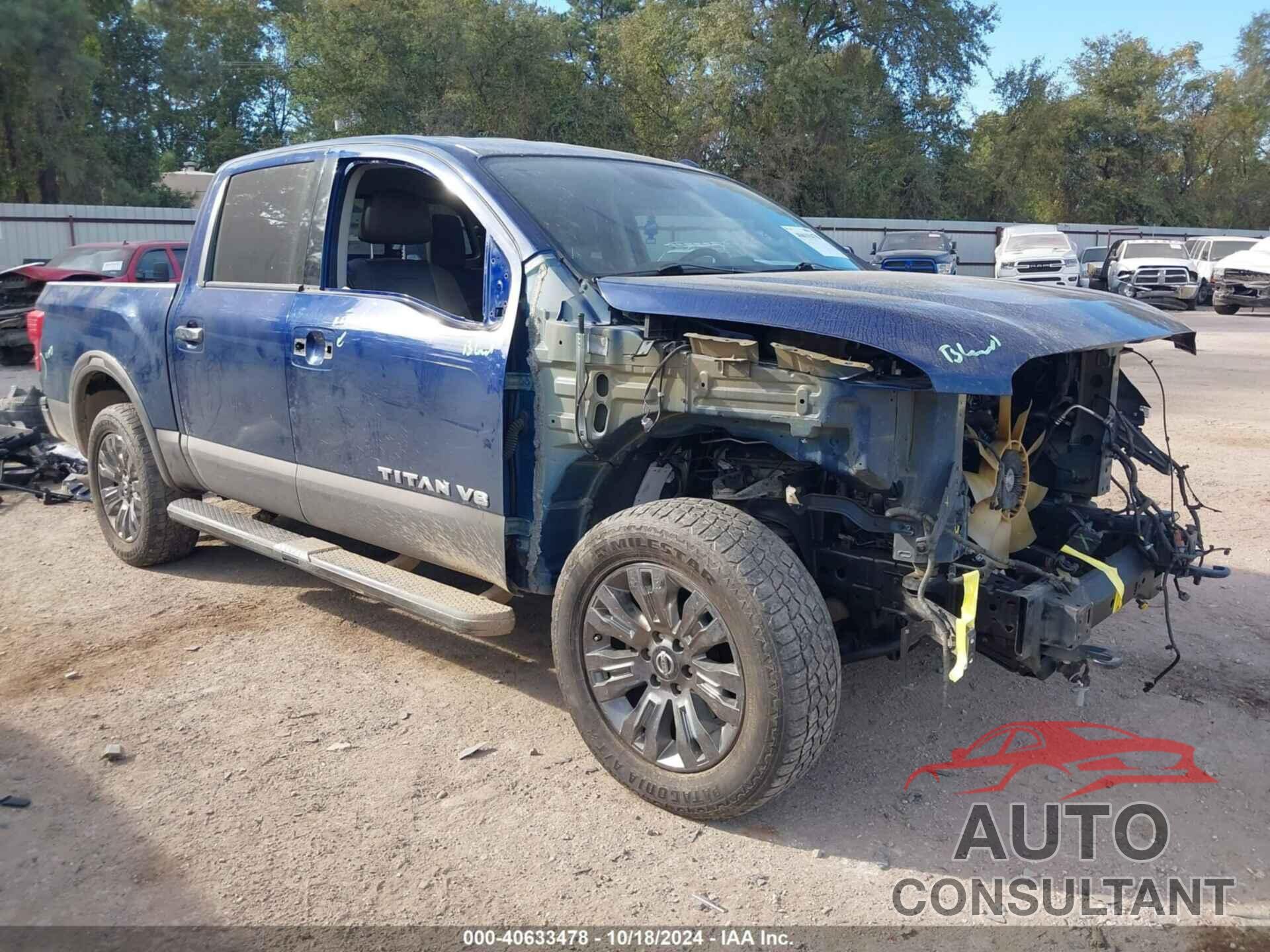 NISSAN TITAN 2019 - 1N6AA1E55KN514859