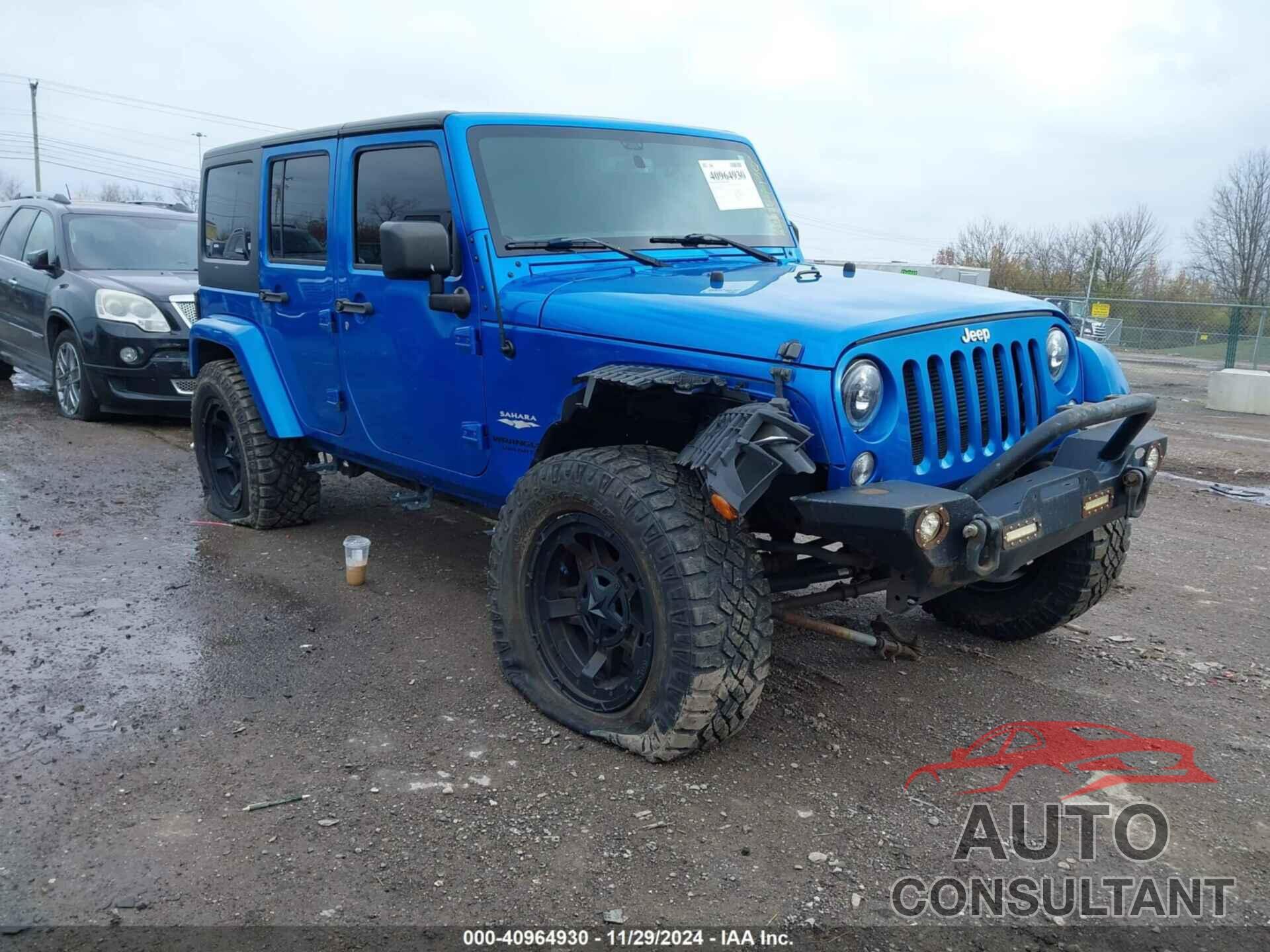 JEEP WRANGLER UNLIMITED 2015 - 1C4BJWEG9FL516511