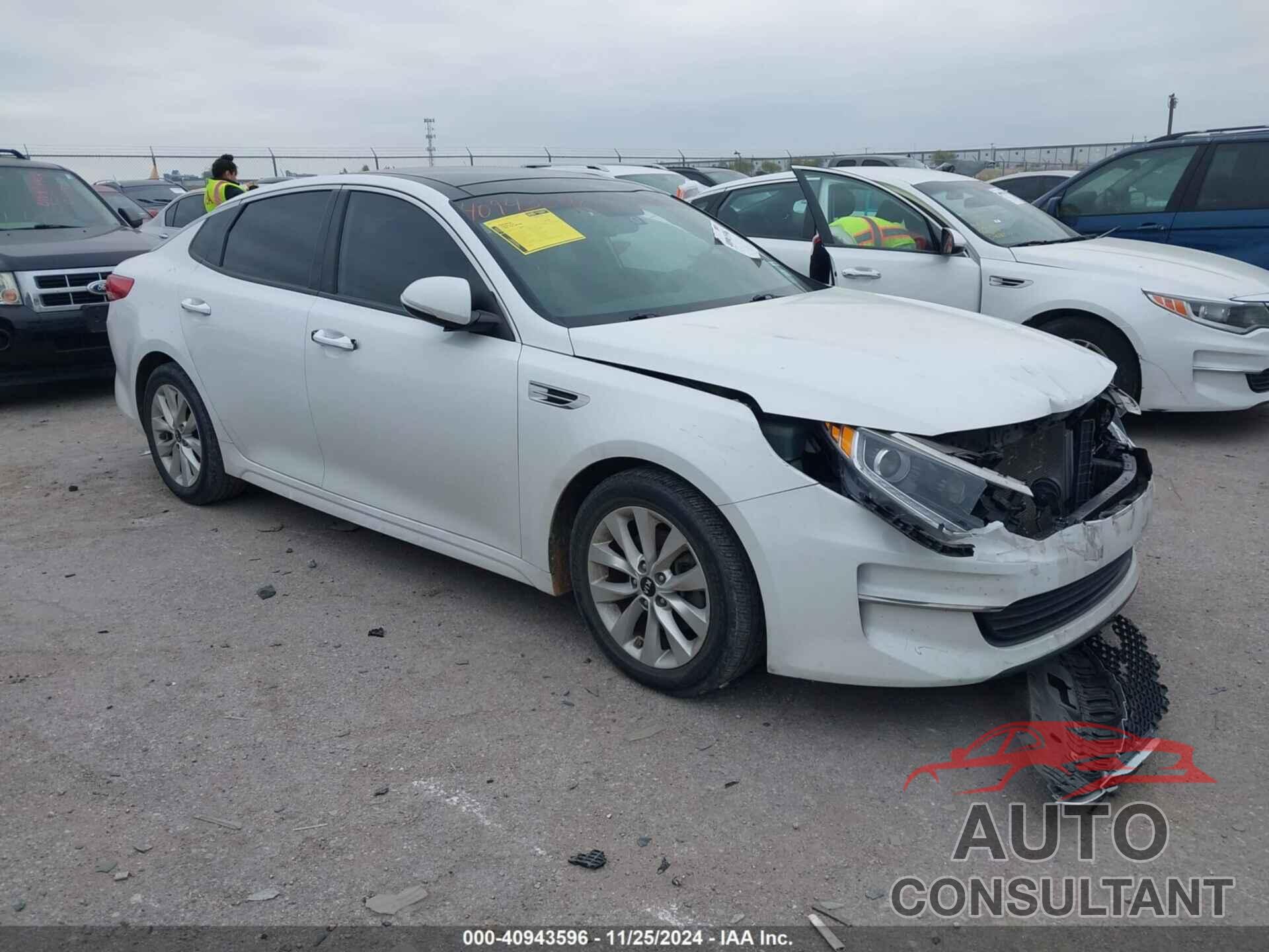 KIA OPTIMA 2016 - 5XXGU4L33GG107603