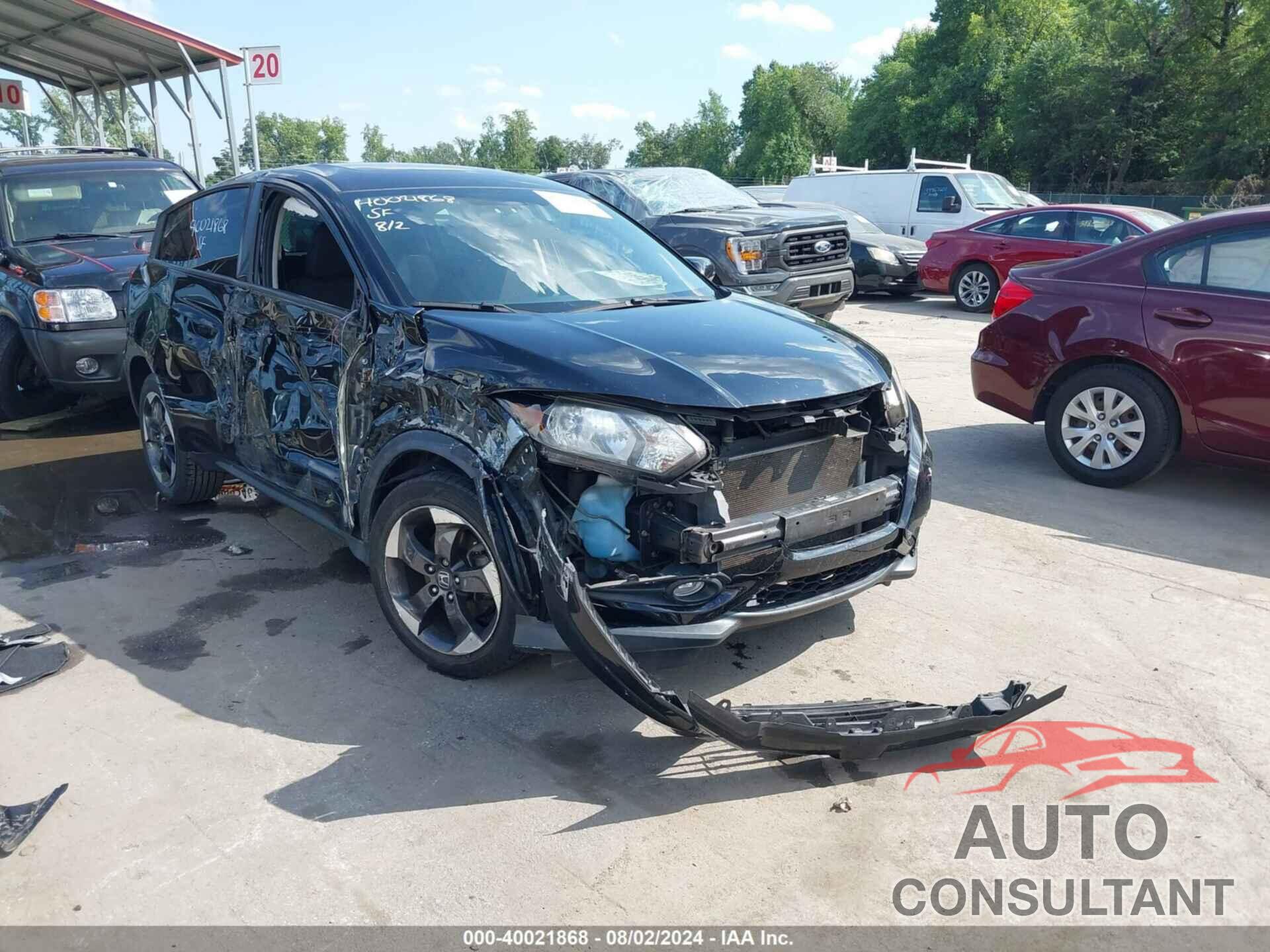 HONDA HR-V 2018 - 3CZRU5H50JM708895