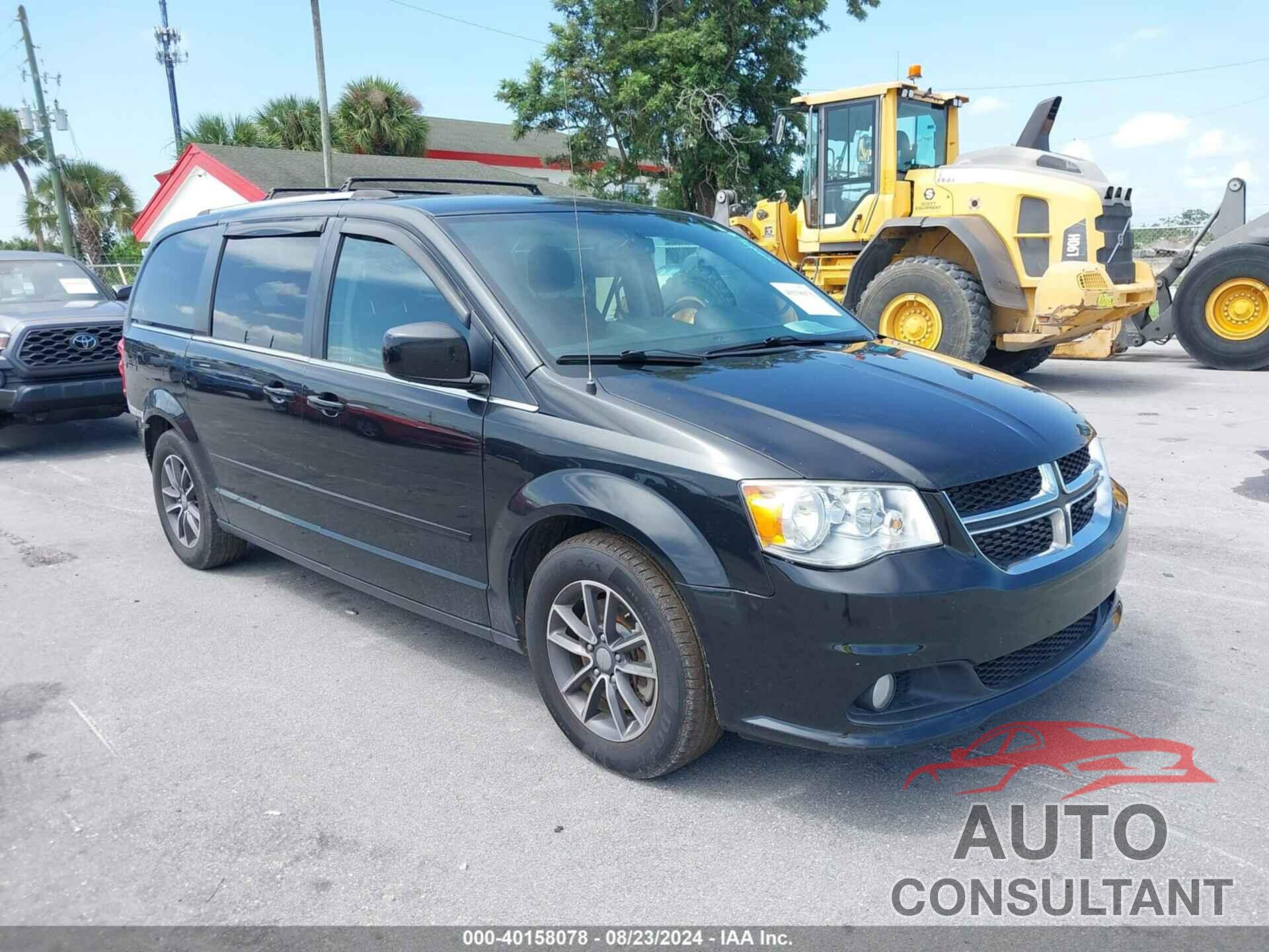 DODGE GRAND CARAVAN 2017 - 2C4RDGCG3HR697887