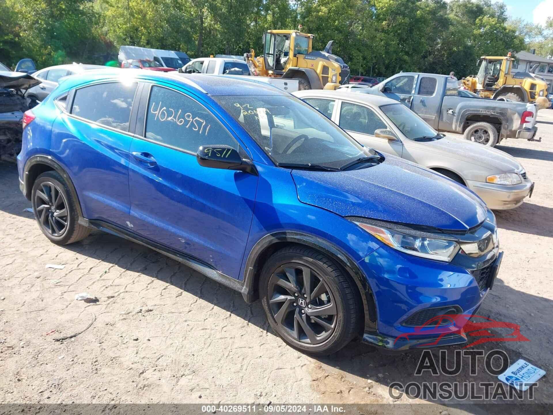 HONDA HR-V 2022 - 3CZRU6H16NM759584