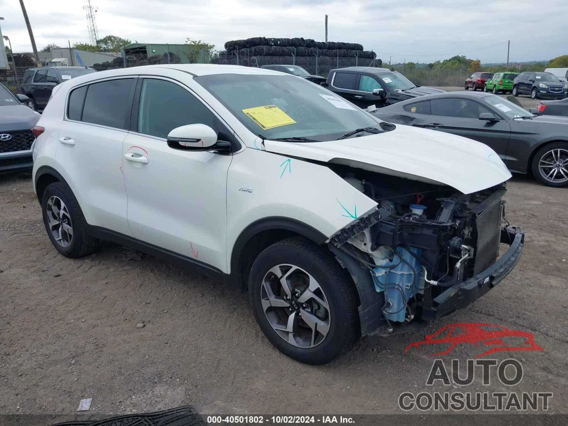 KIA SPORTAGE 2020 - KNDPMCAC4L7632573