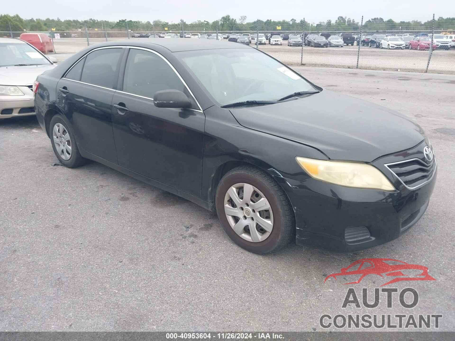 TOYOTA CAMRY 2010 - 4T1BF3EK7AU097478