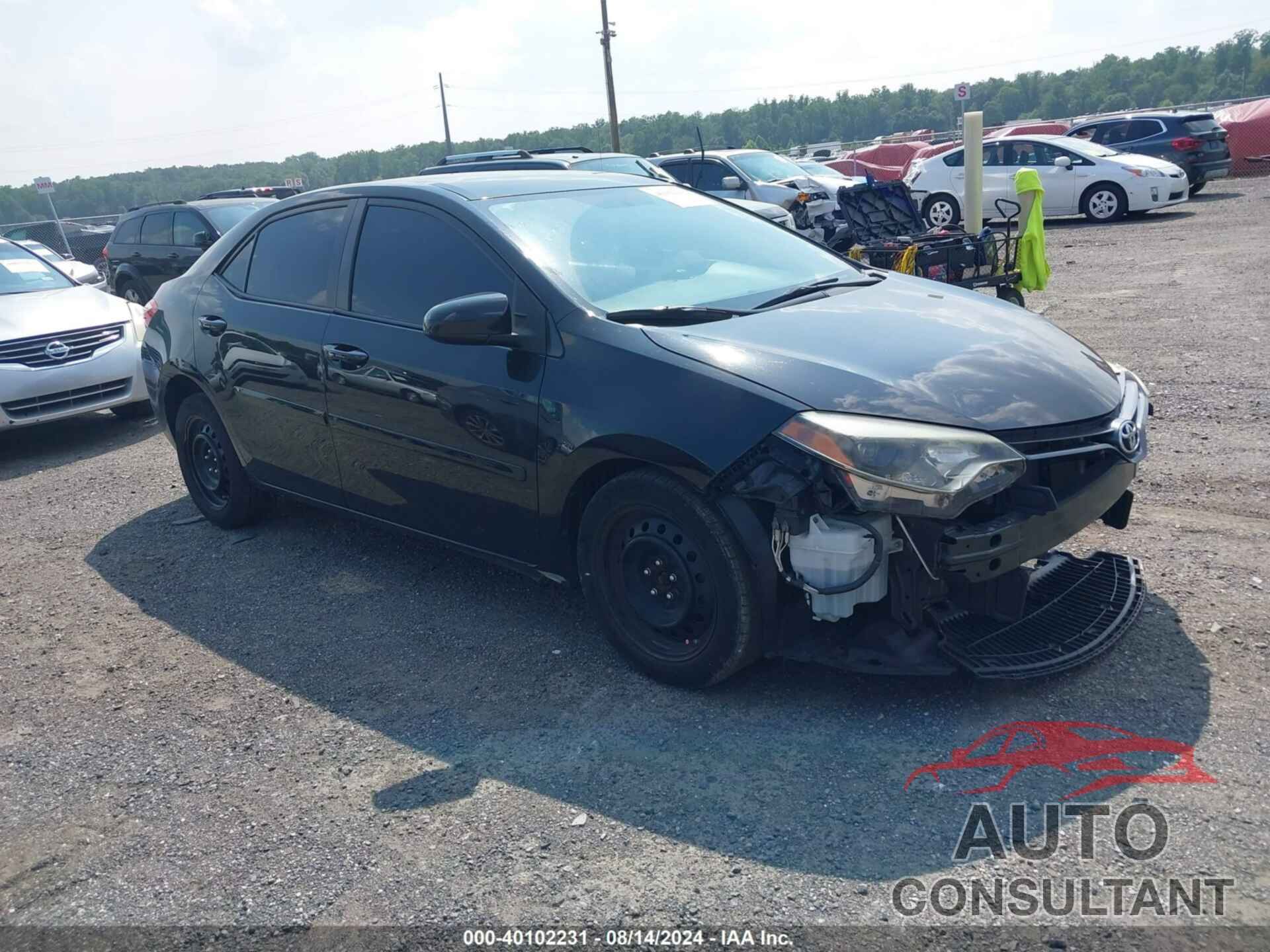 TOYOTA COROLLA 2016 - 2T1BURHE3GC500574