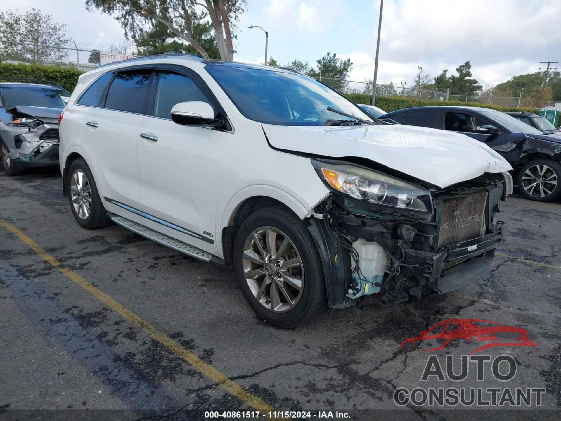 KIA SORENTO 2016 - 5XYPKDA51GG095778