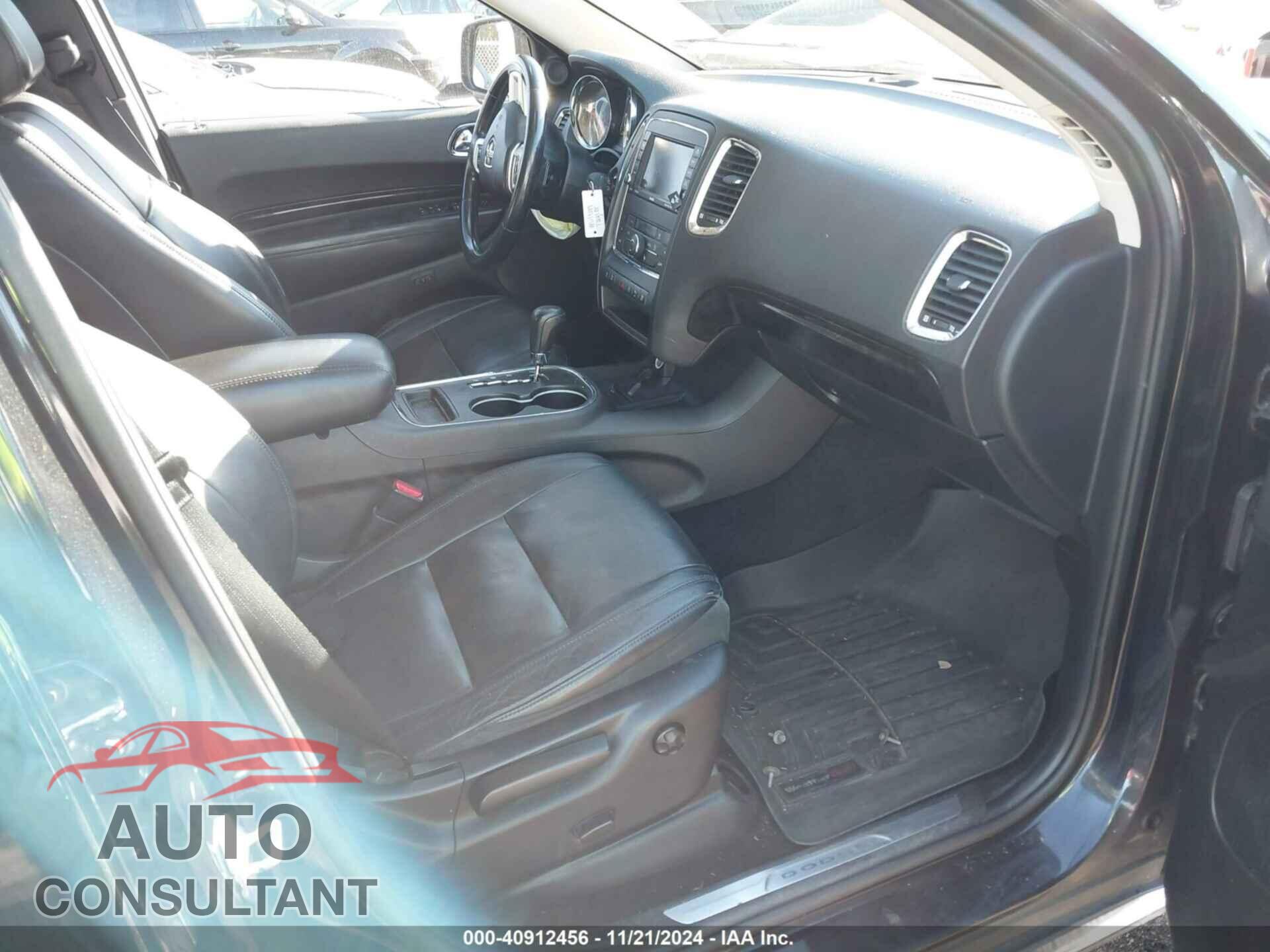 DODGE DURANGO 2012 - 1C4SDHDT5CC112540