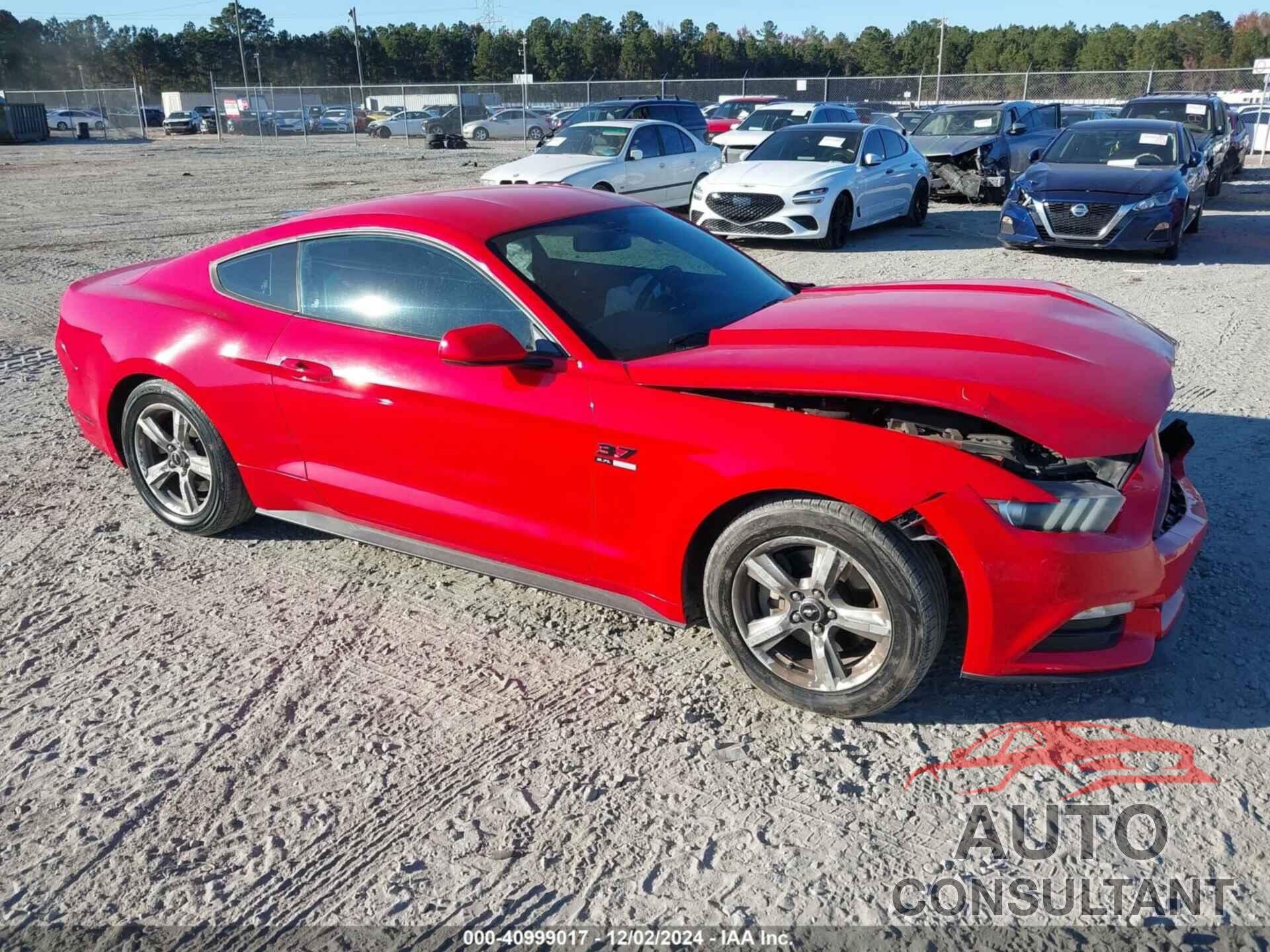 FORD MUSTANG 2017 - 1FA6P8AM9H5247656