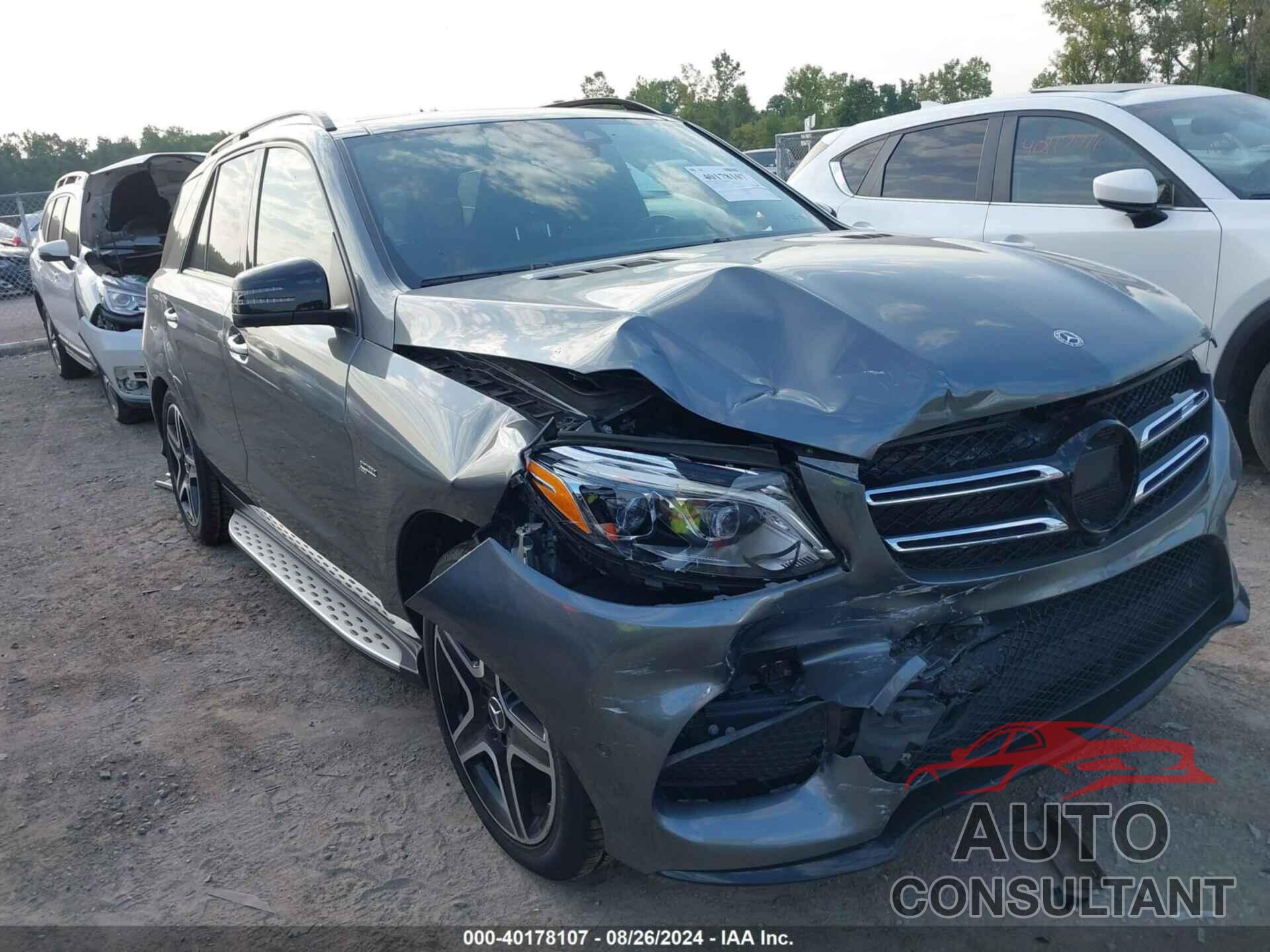 MERCEDES-BENZ AMG GLE 43 2018 - 4JGDA6EB4JB112474
