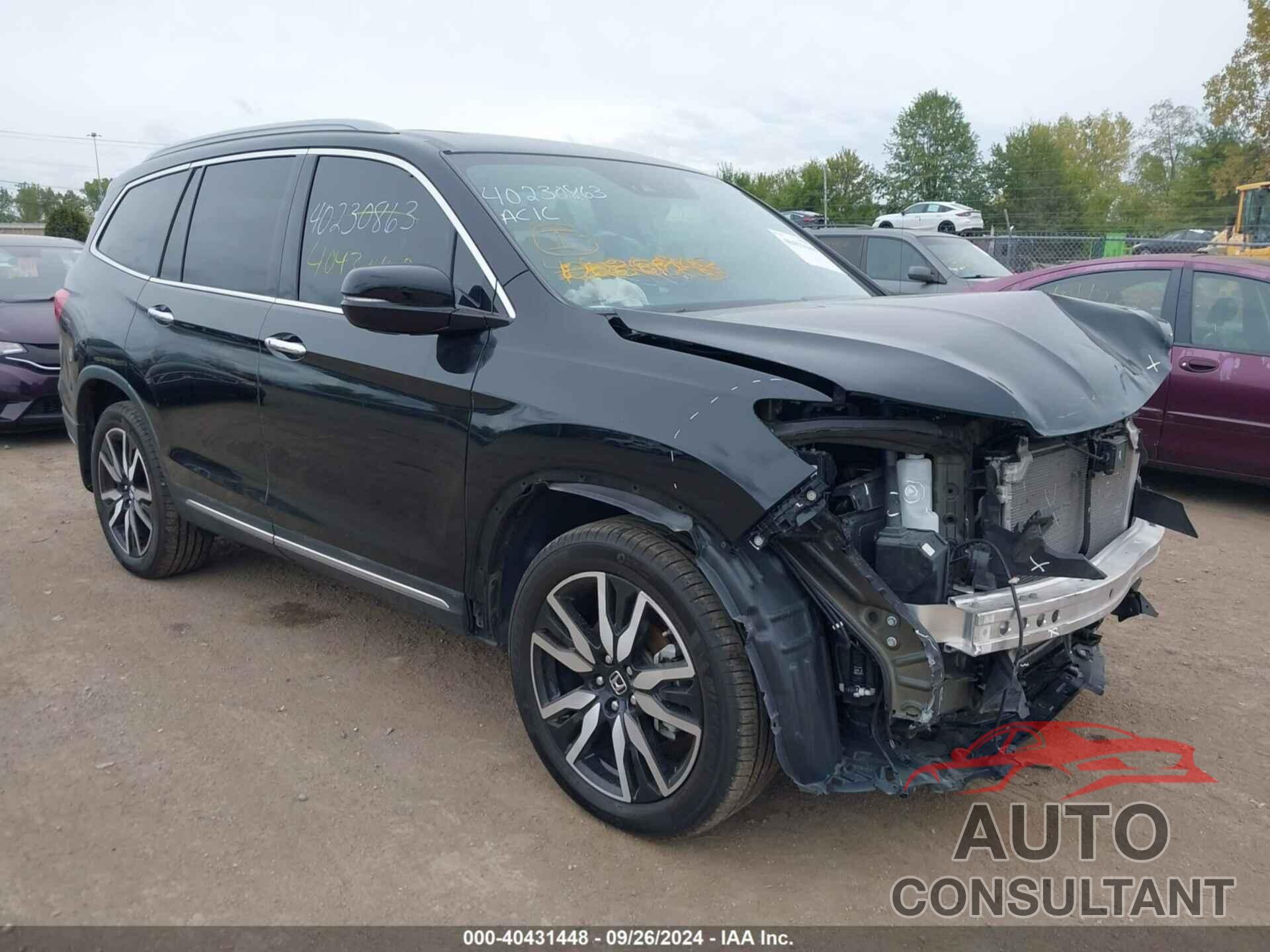 HONDA PILOT 2019 - 5FNYF6H02KB041307