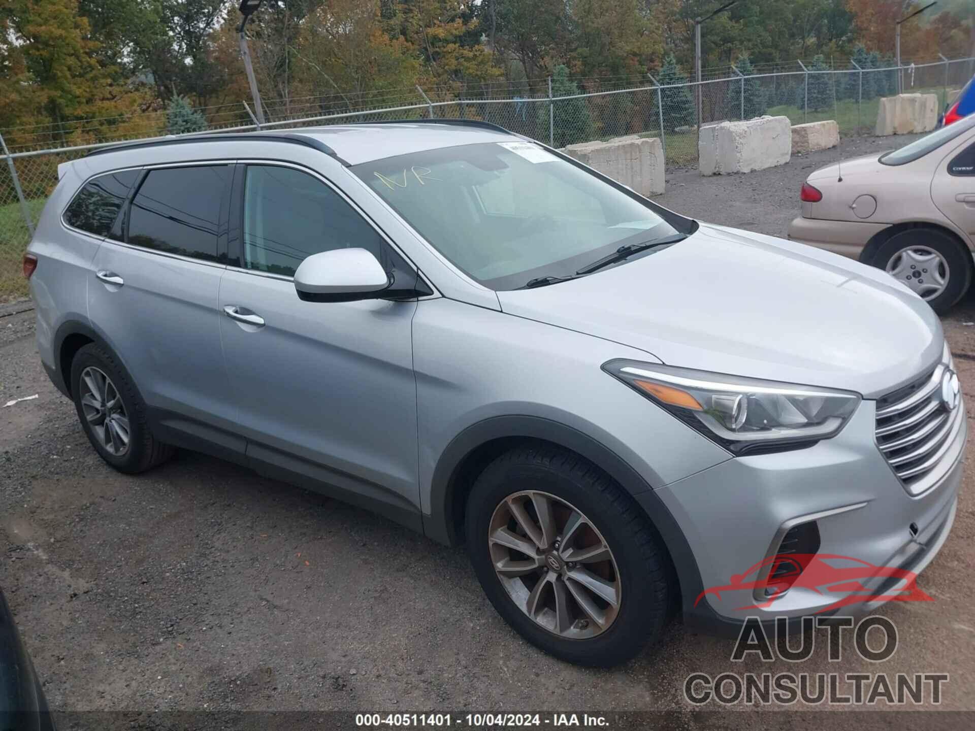 HYUNDAI SANTA FE 2017 - KM8SM4HF4HU219928