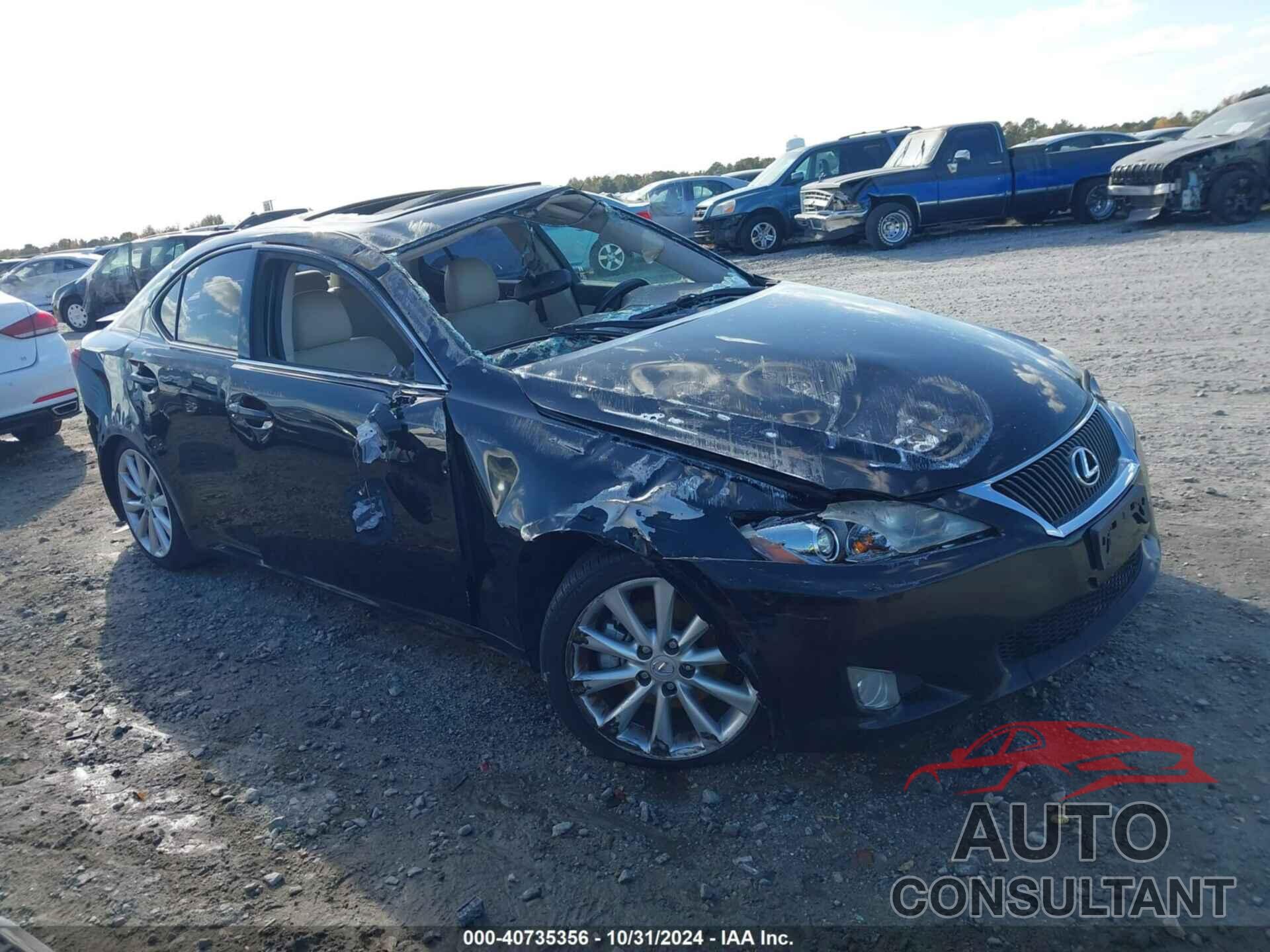 LEXUS IS 250 2010 - JTHCF5C22A5040301