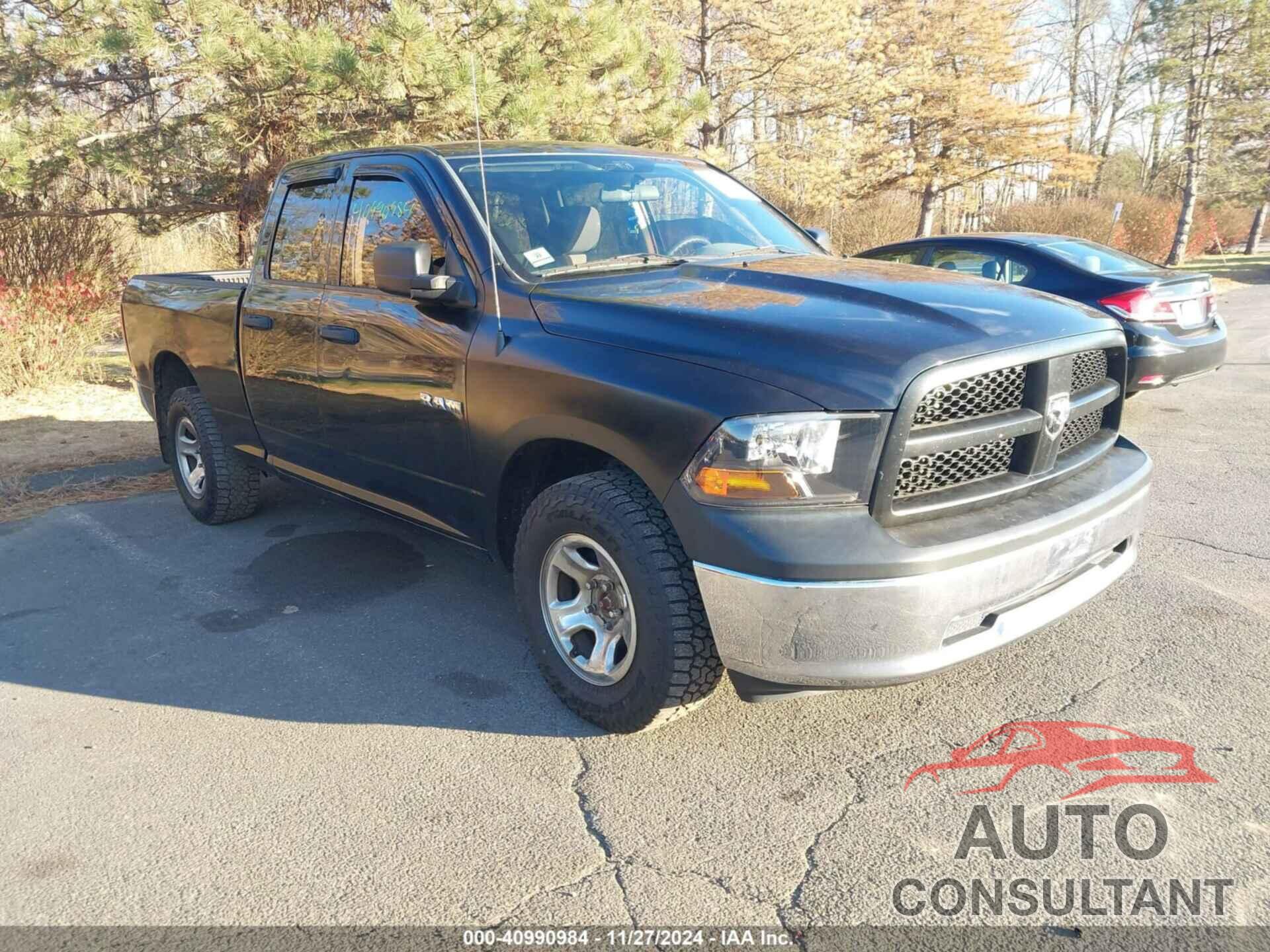 DODGE RAM 1500 2010 - 1D7RV1GT9AS231666