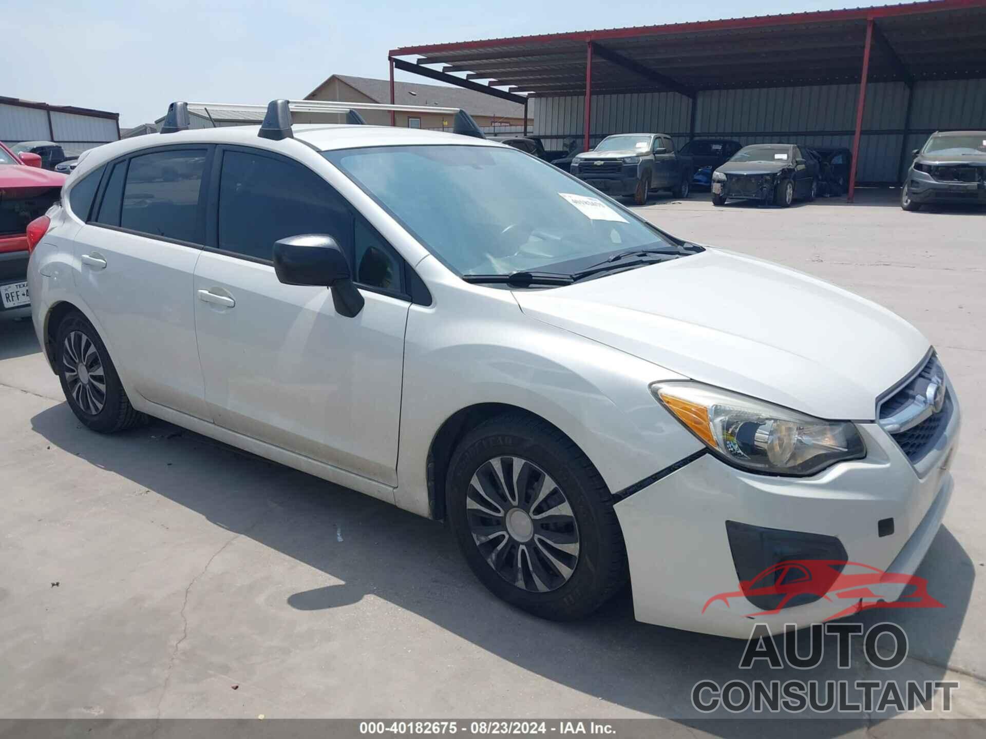 SUBARU IMPREZA 2013 - JF1GPAA69D2216982