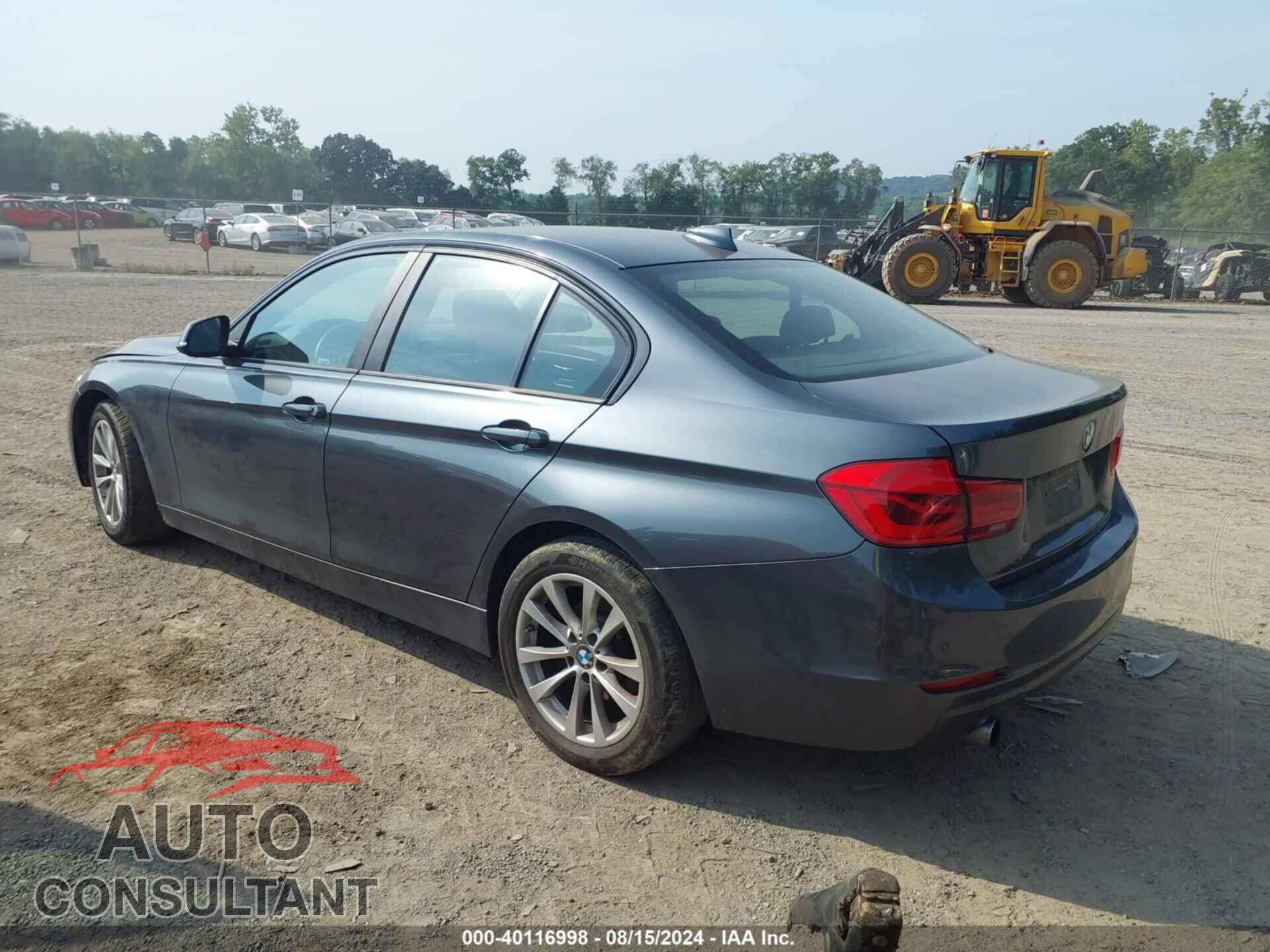 BMW 320I 2016 - WBA8E5G55GNU20334