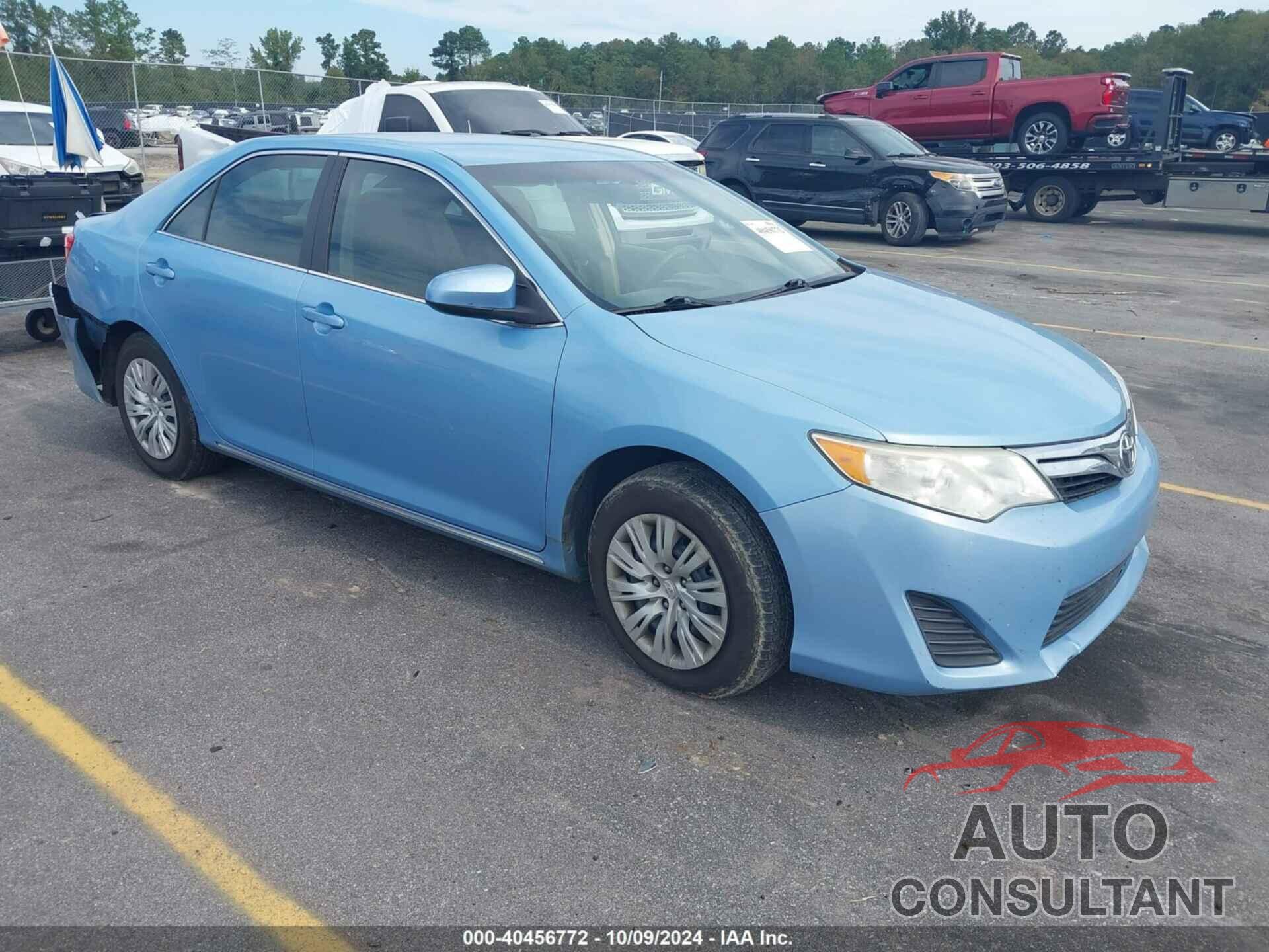 TOYOTA CAMRY 2012 - 4T1BF1FK4CU543835