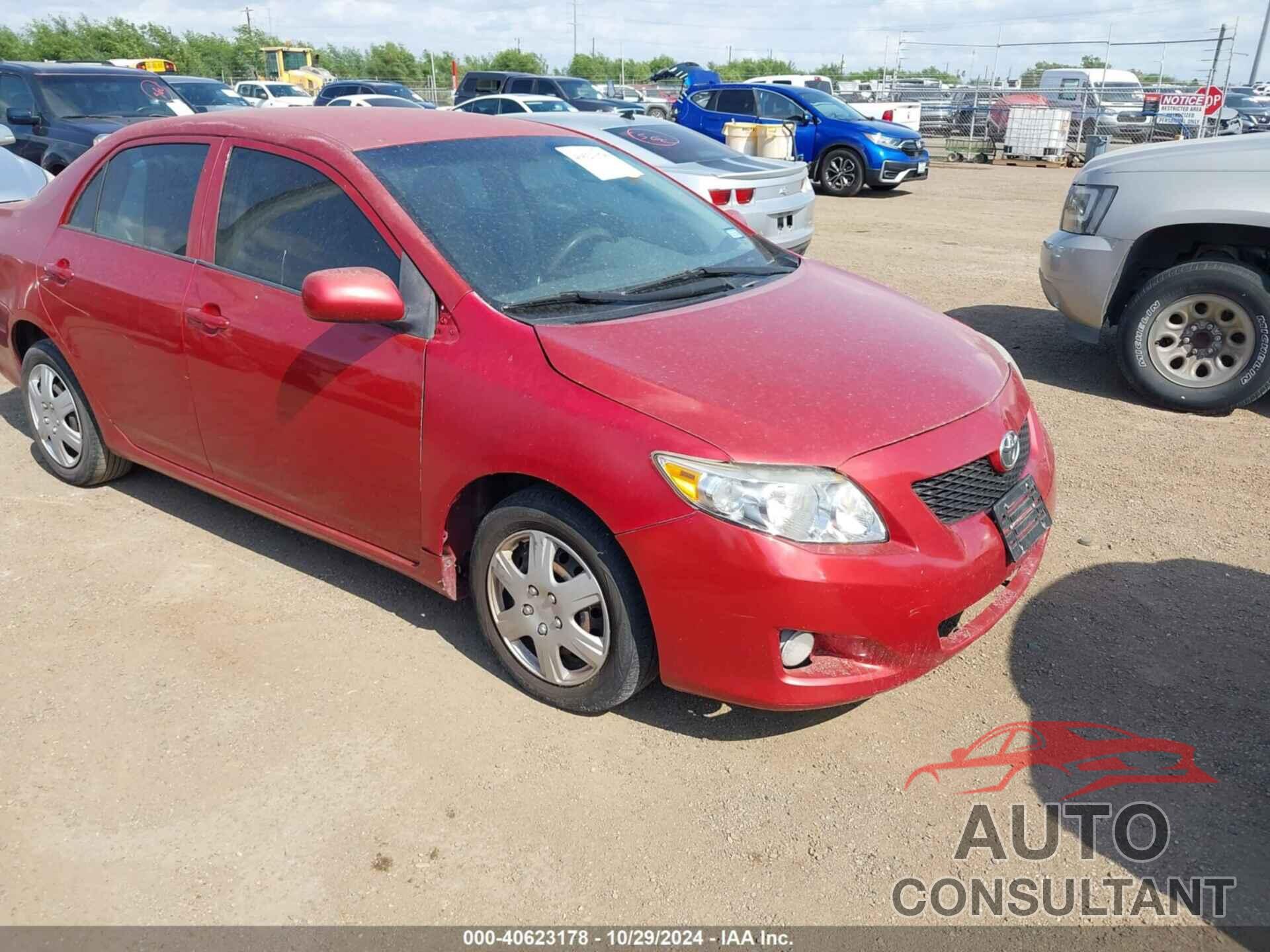 TOYOTA COROLLA 2010 - 1NXBU4EE1AZ310950