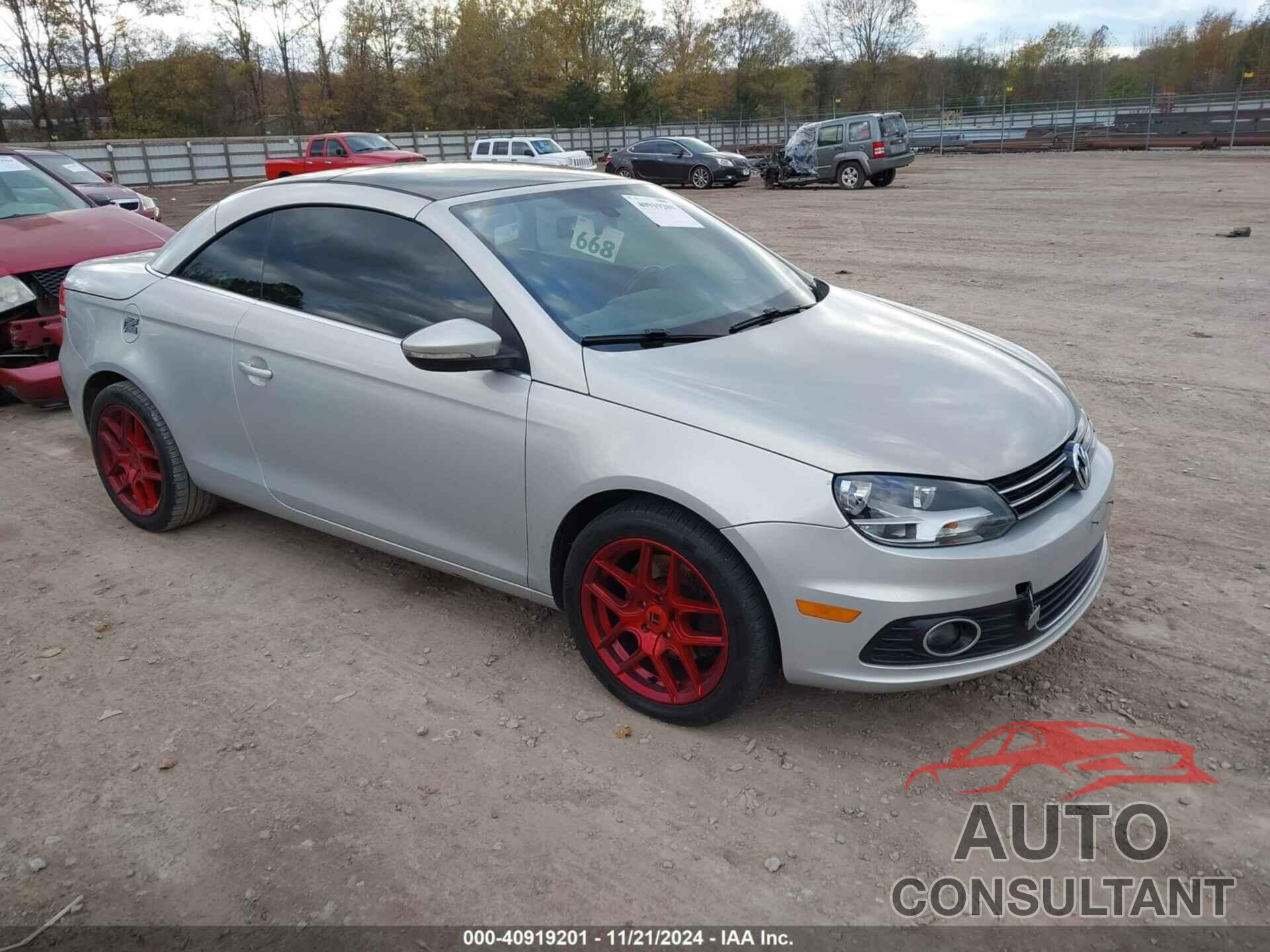 VOLKSWAGEN EOS 2012 - WVWFW7AH6CV004051