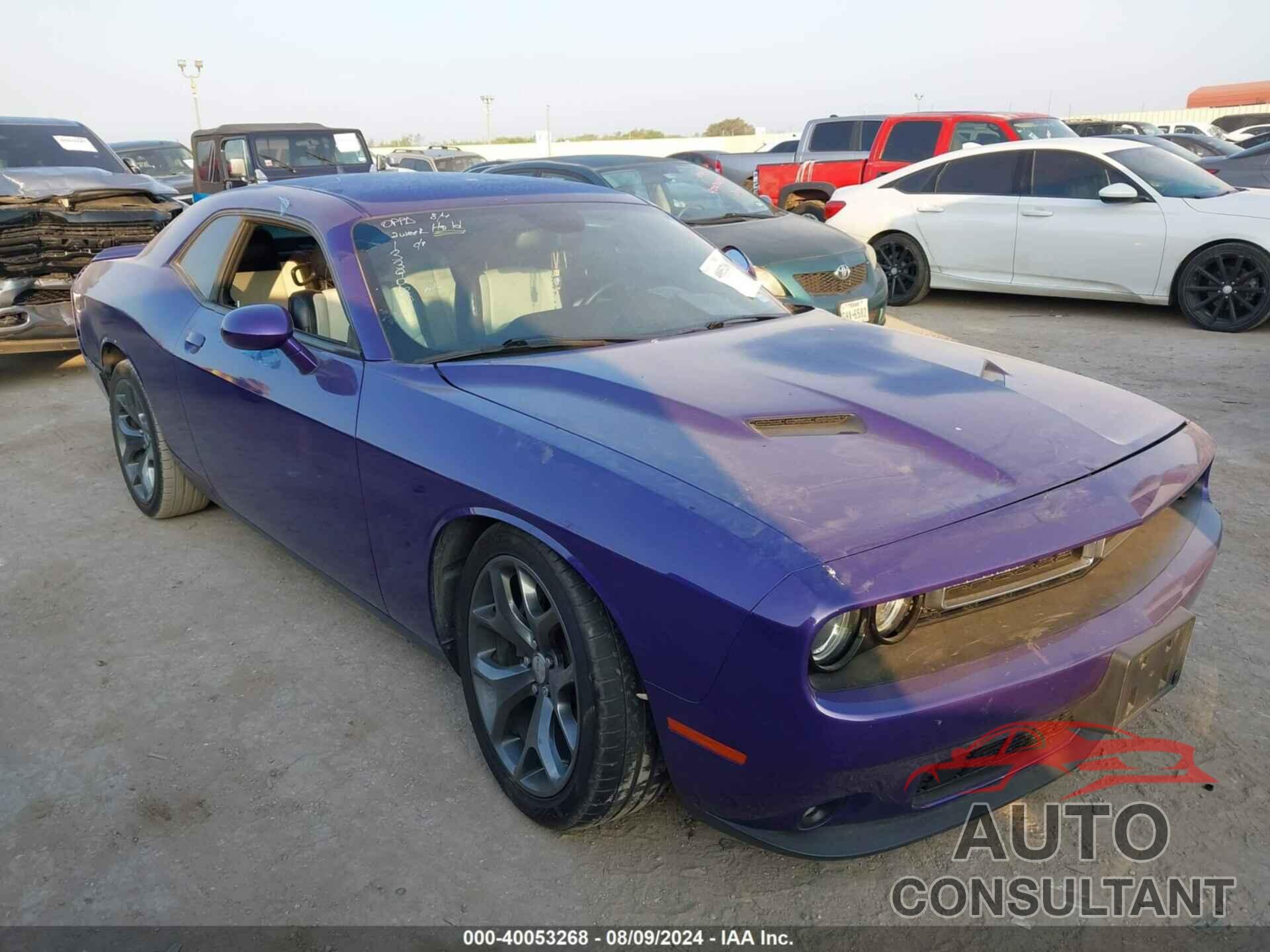 DODGE CHALLENGER 2016 - 2C3CDZAGXGH158440