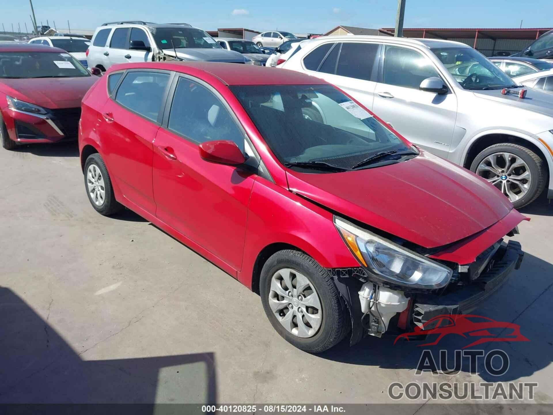 HYUNDAI ACCENT 2016 - KMHCT5AE3GU267966