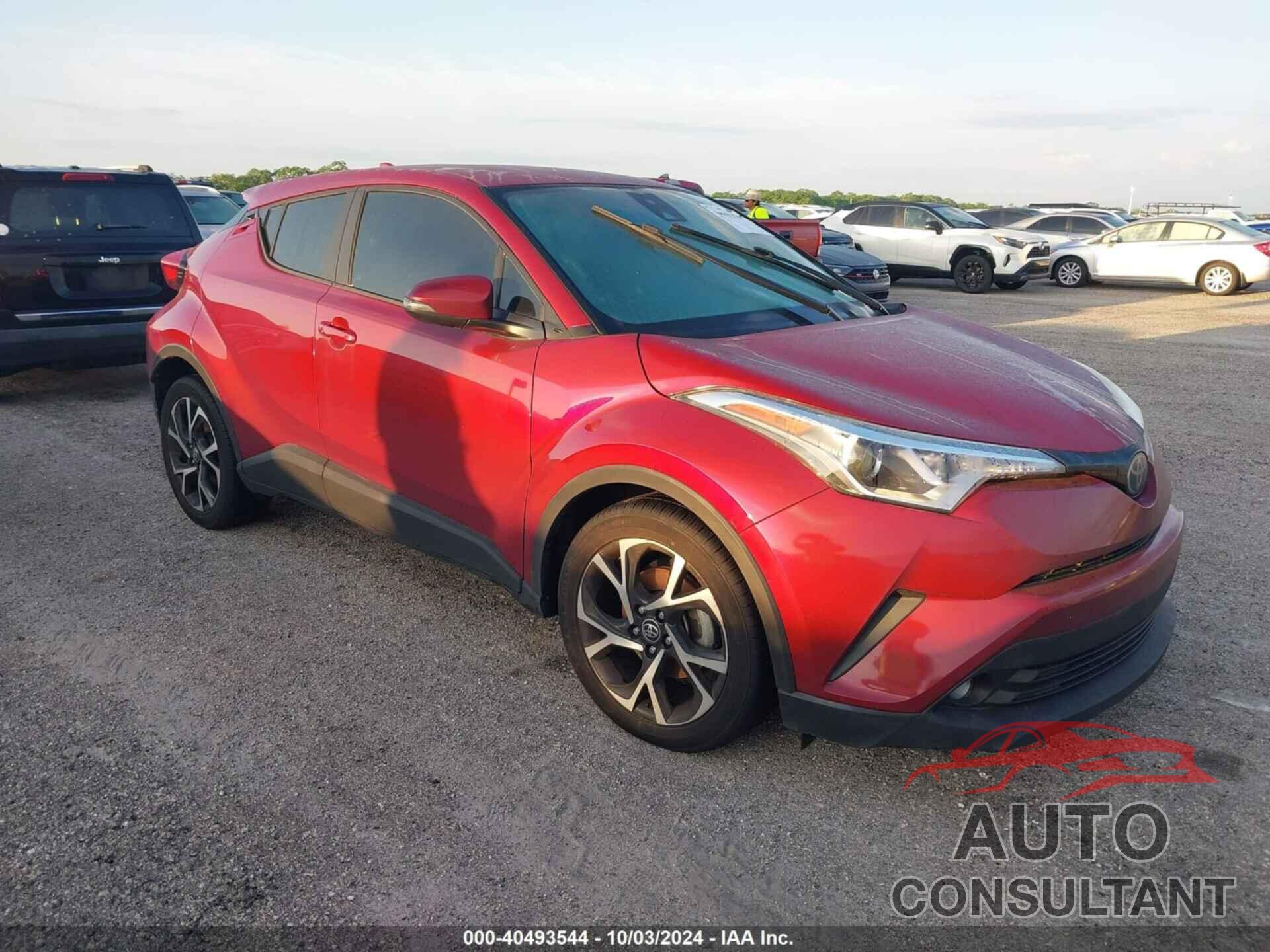 TOYOTA C-HR 2018 - NMTKHMBX8JR045039