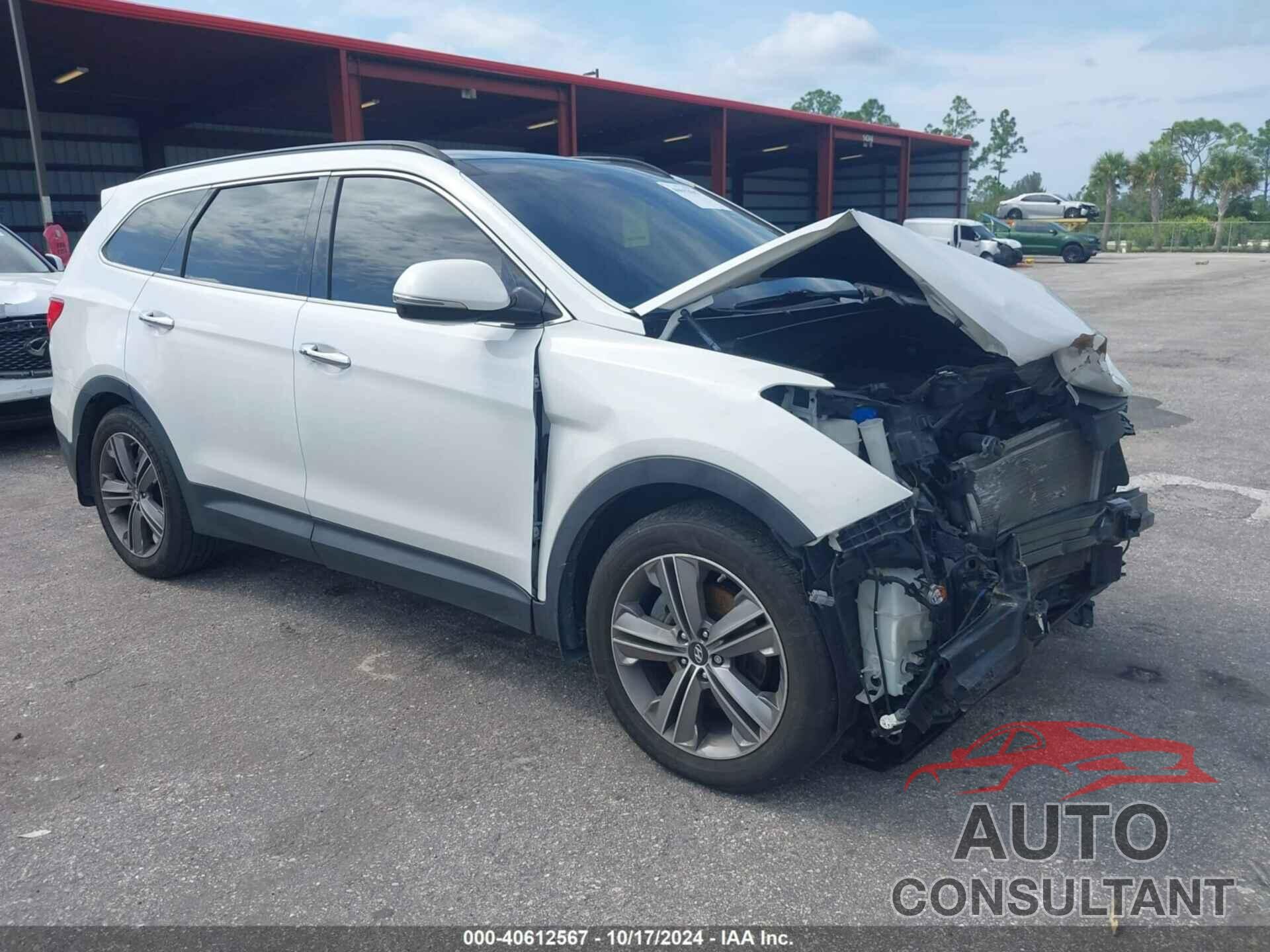 HYUNDAI SANTA FE 2016 - KM8SR4HF2GU134411