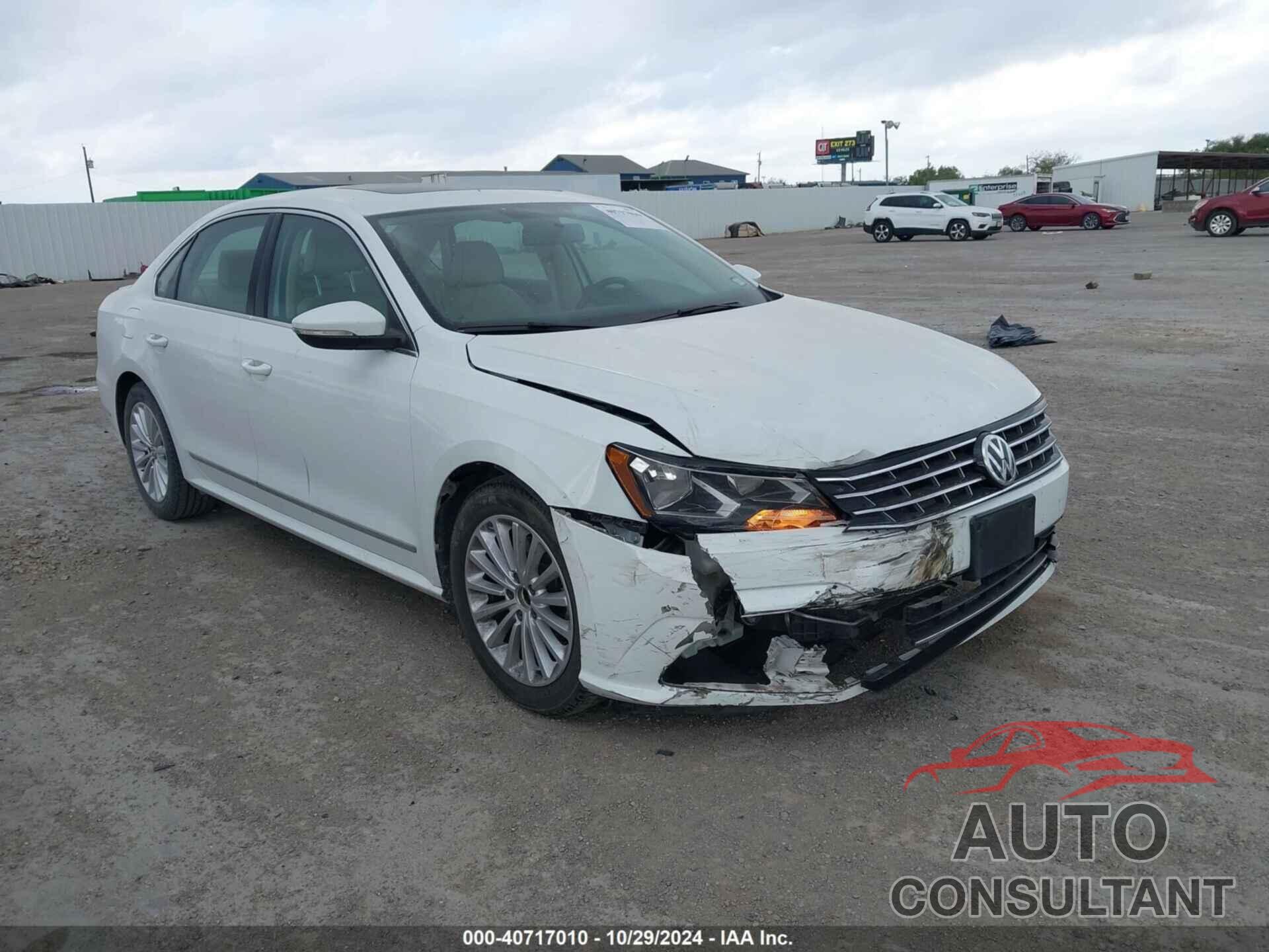 VOLKSWAGEN PASSAT 2016 - 1VWBS7A37GC062148