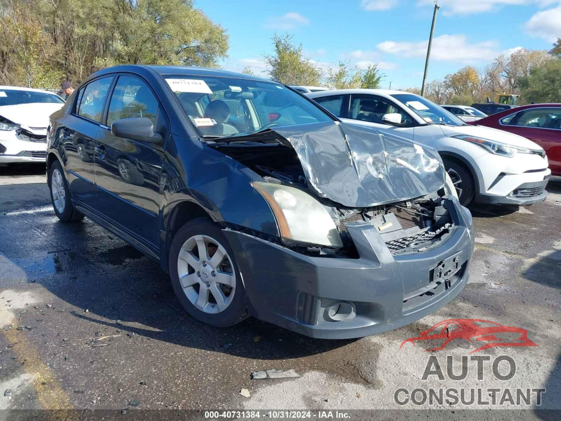 NISSAN SENTRA 2009 - 3N1AB61E89L693673